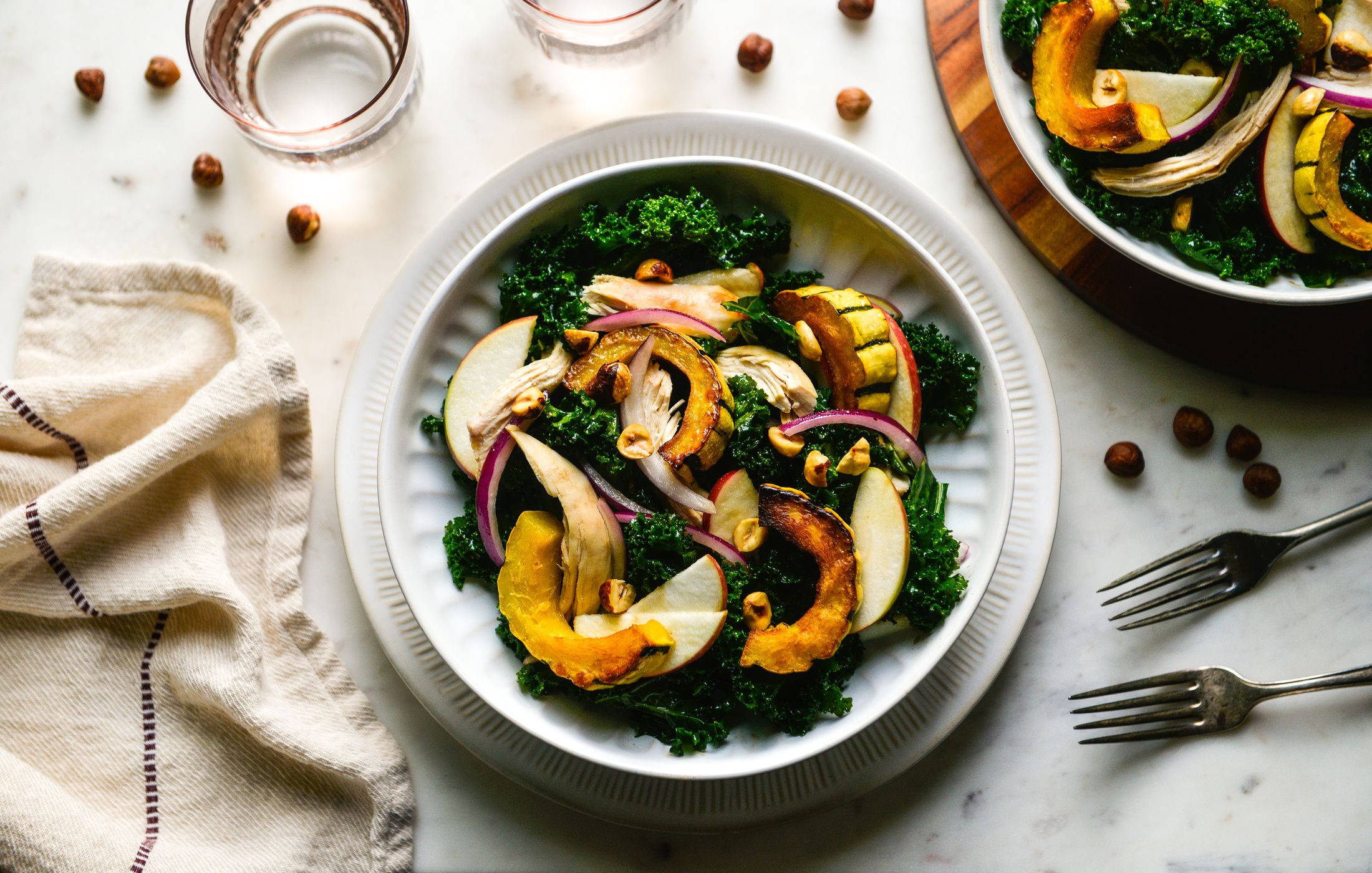 HARVEST KALE SQUASH CHICKEN SALAD-1