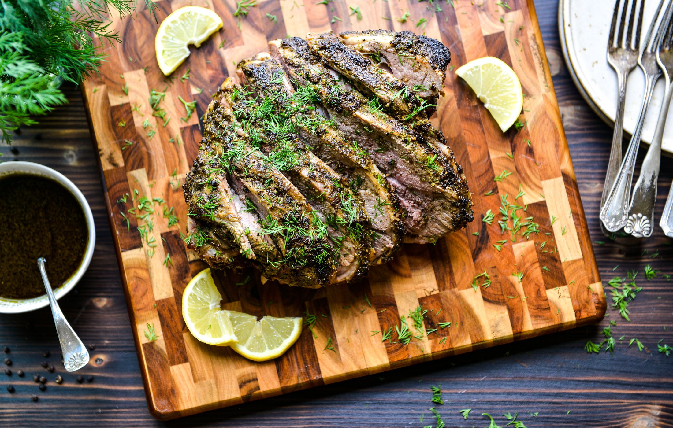 HERB ROASTED LEG OF LAMB-1