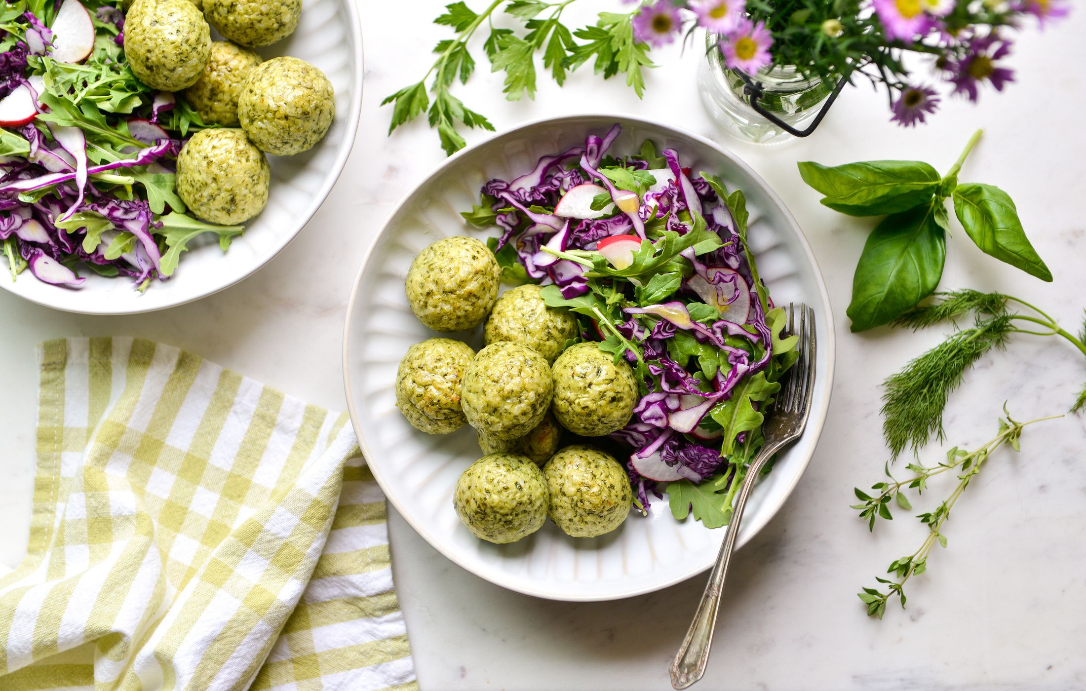 HERBED CHICKEN AND RICE MEATBALLS-1