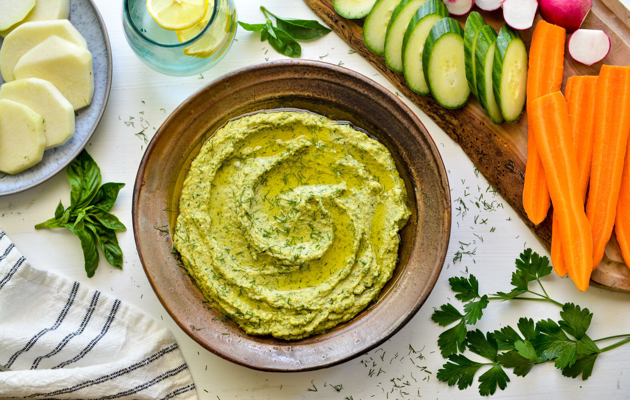 HERBED HUMMUS-1