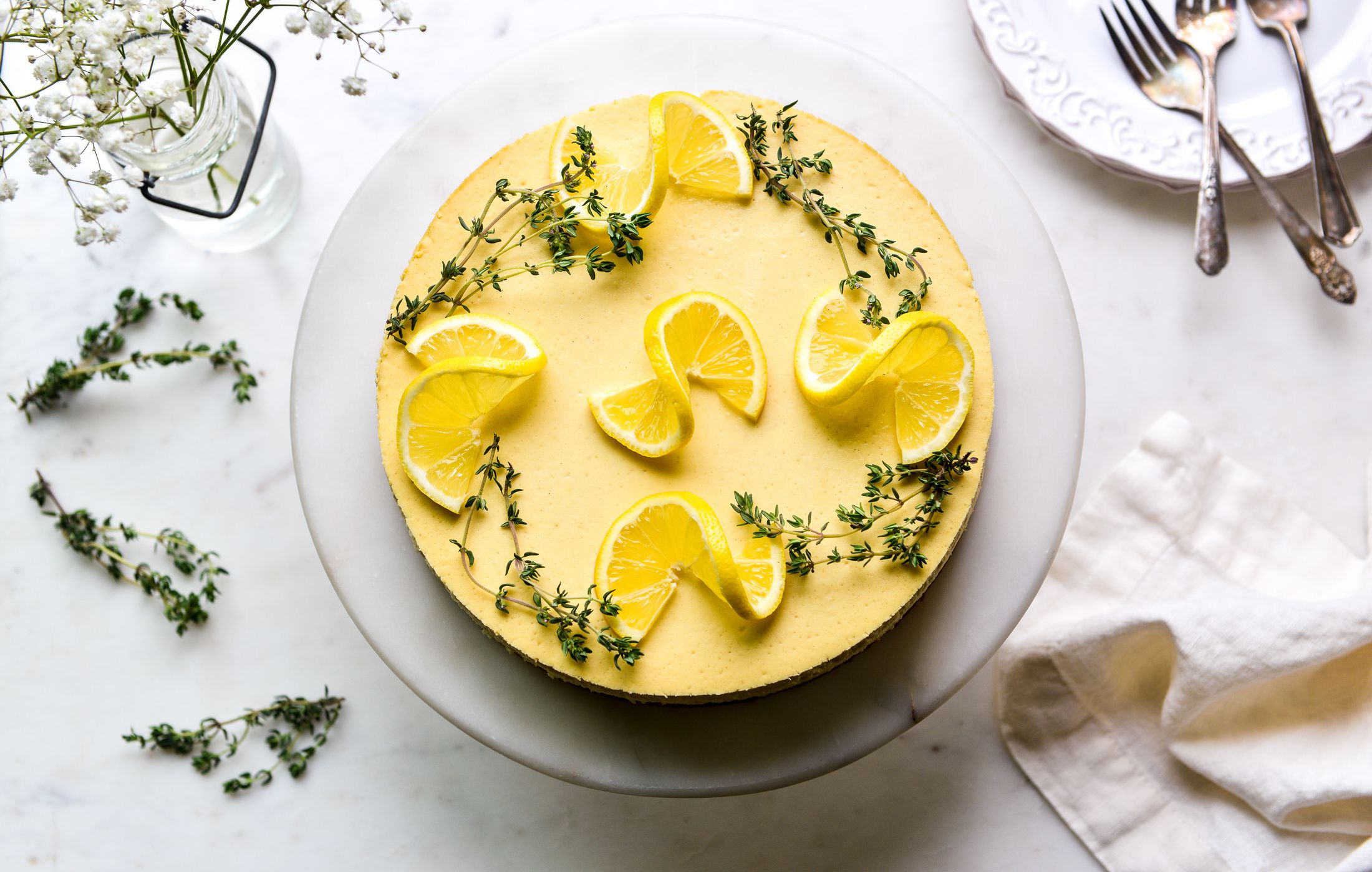 HONEY-LEMON CHEESECAKE GRAIN-FREE SUGAR-FREE-1