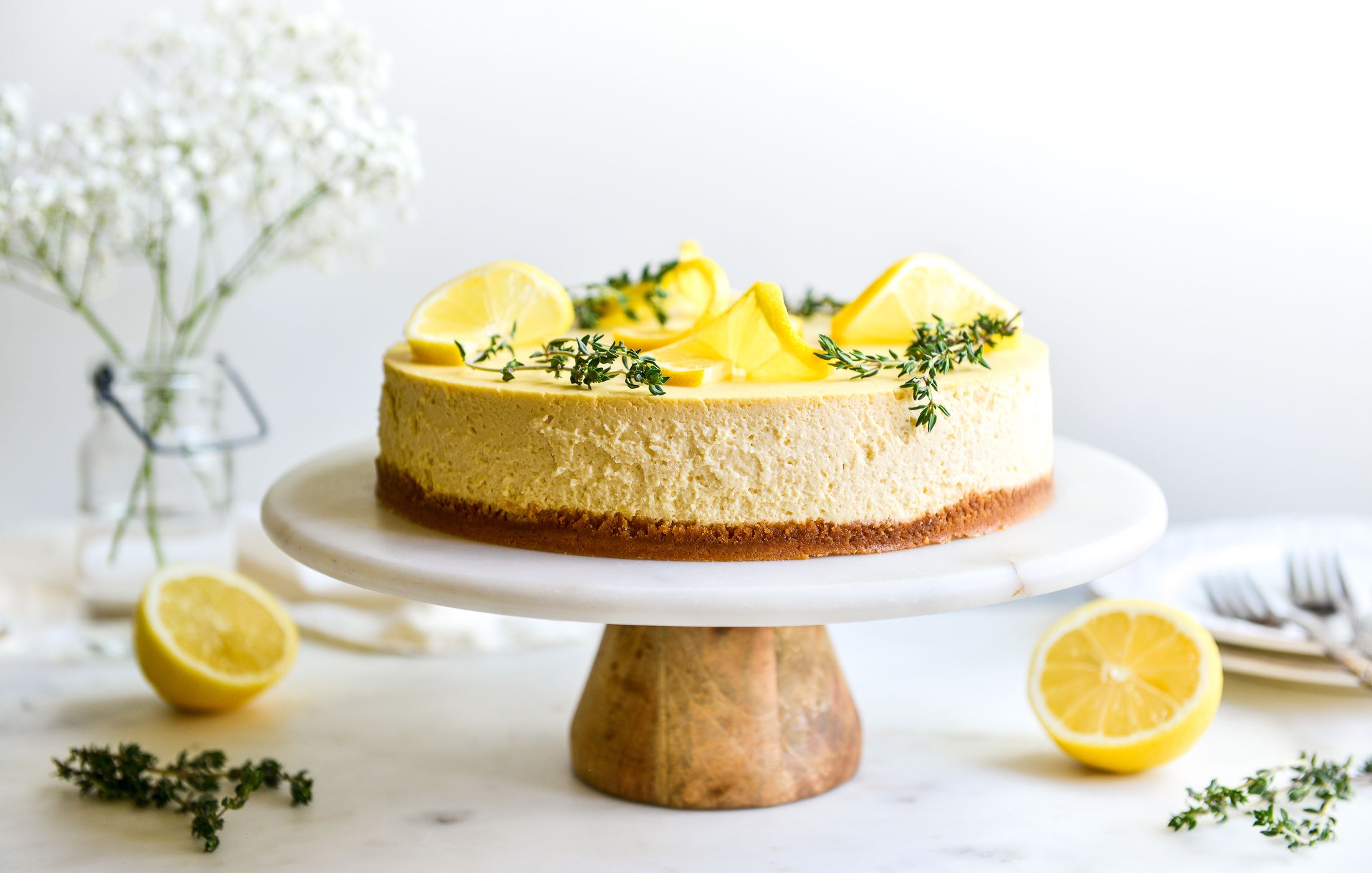 HONEY-LEMON CHEESECAKE GRAIN-FREE SUGAR-FREE-2