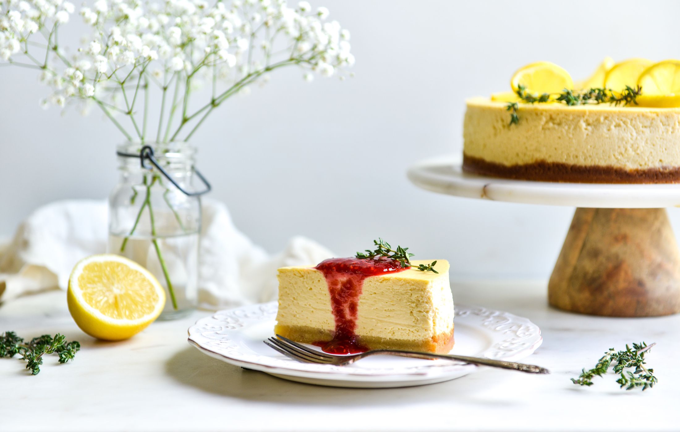 HONEY-LEMON CHEESECAKE GRAIN-FREE SUGAR-FREE-3