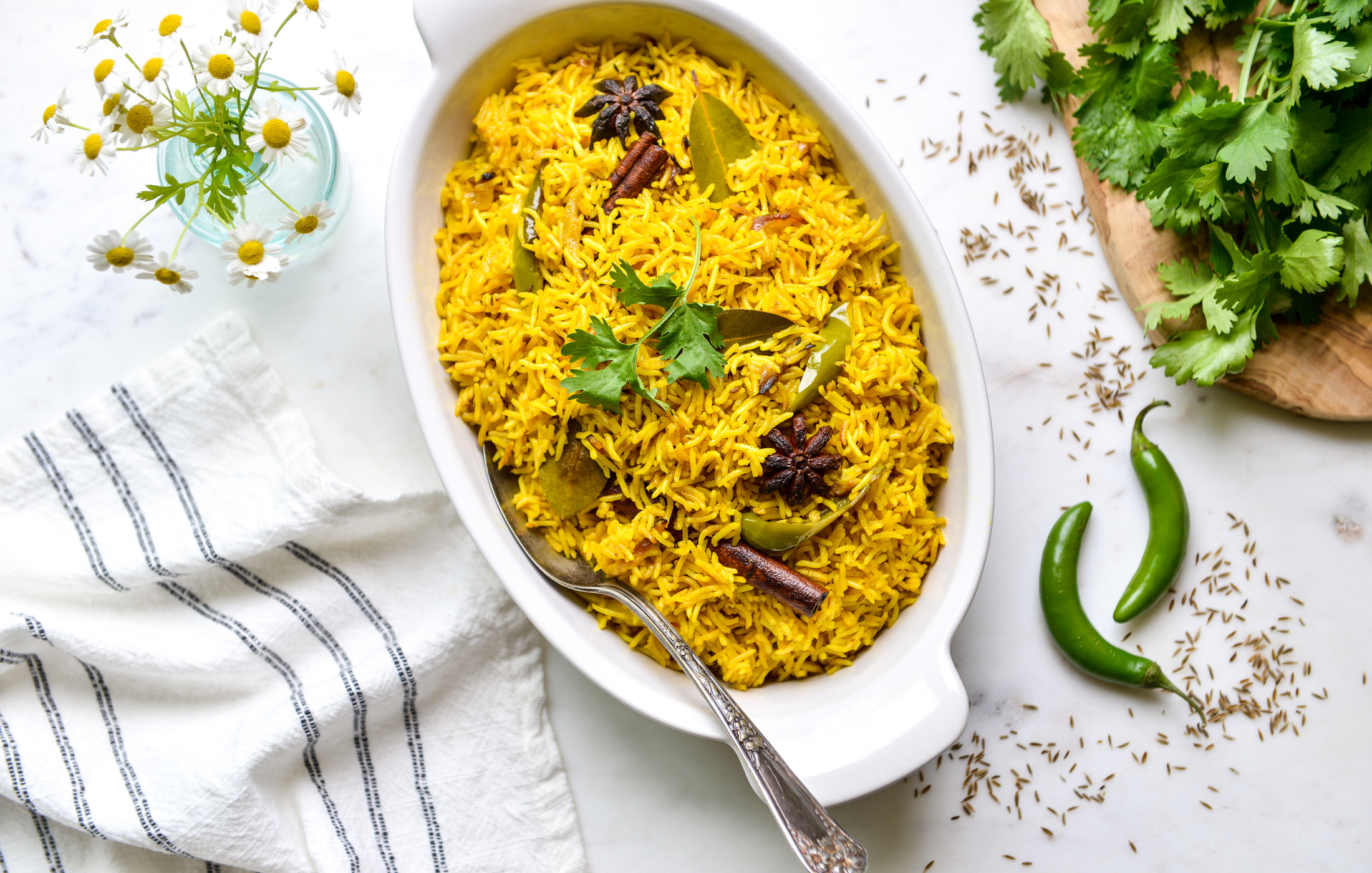 INDIAN SPICED RICE PILAF-PUALO-1