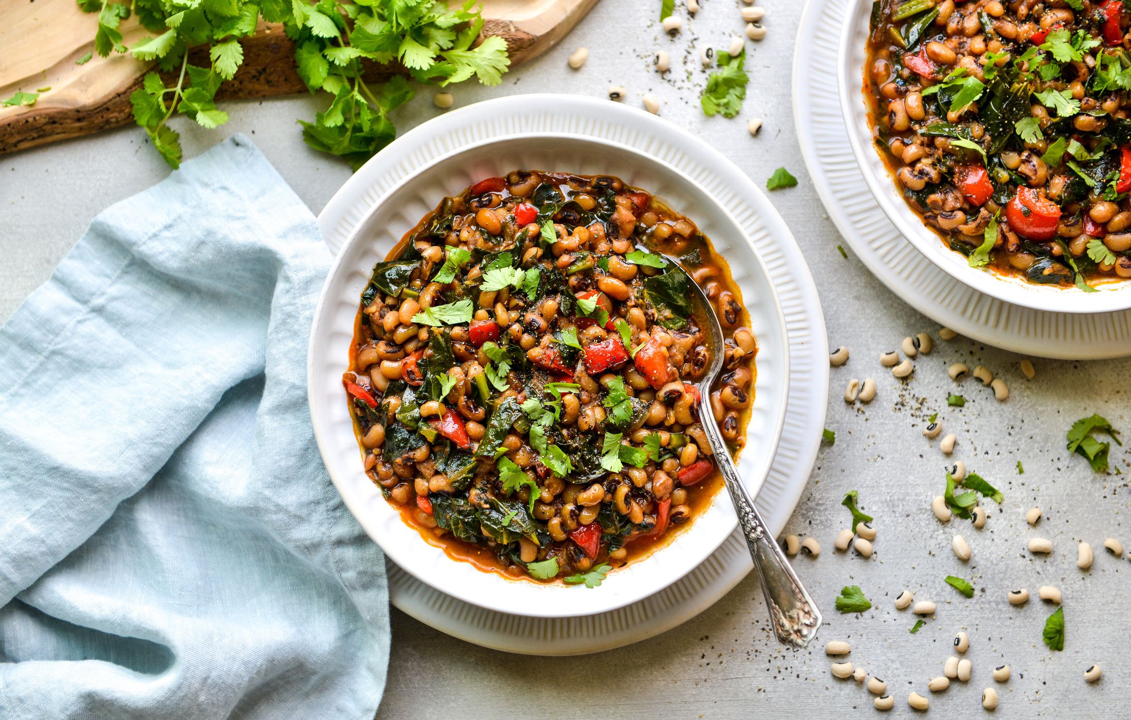 INSTANT POT BLACK-EYED PEAS AND COLLARDS-1