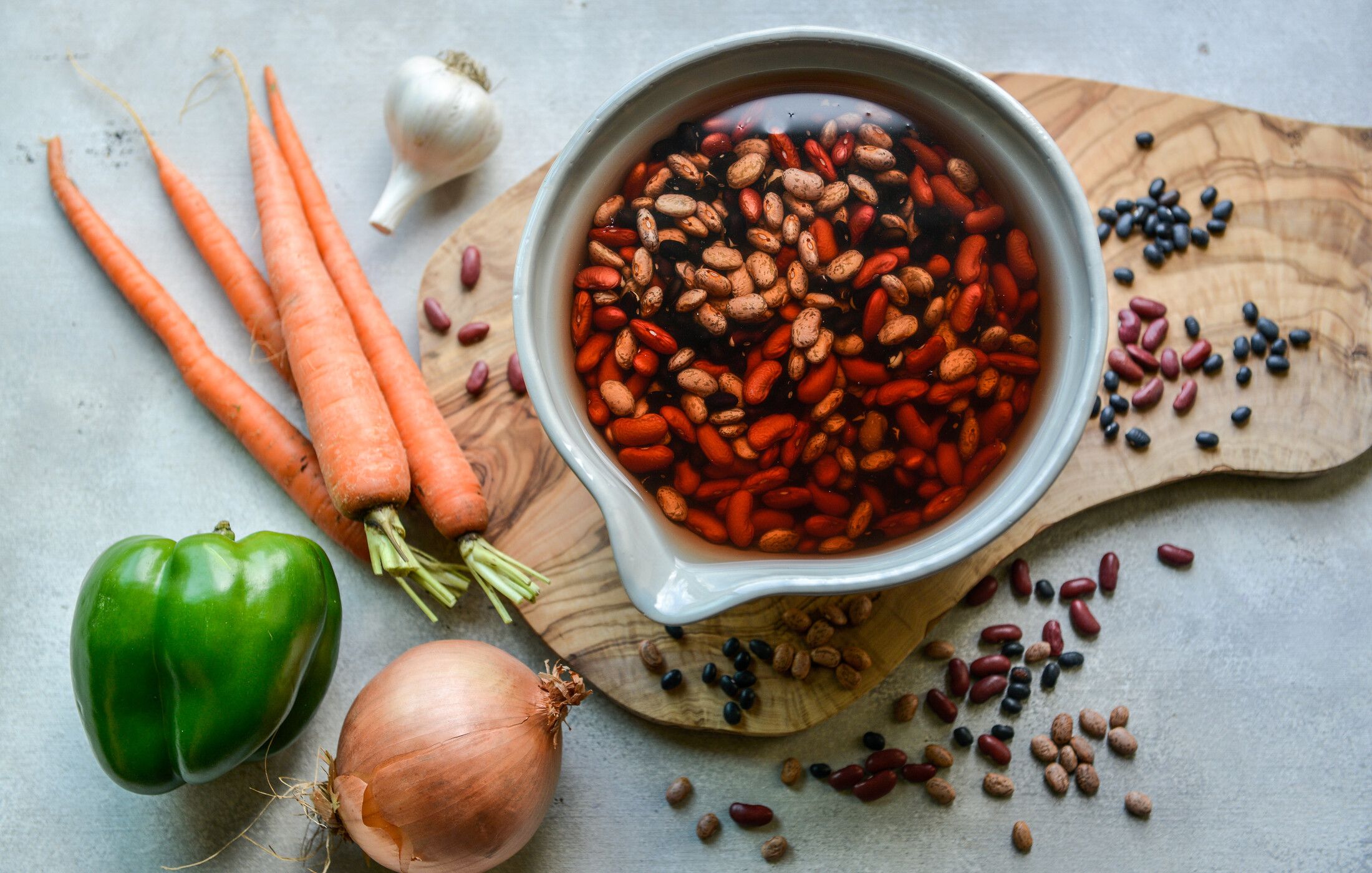 INSTANT POT VEGAN THREE BEAN CHILI-INGREDIENTS-2