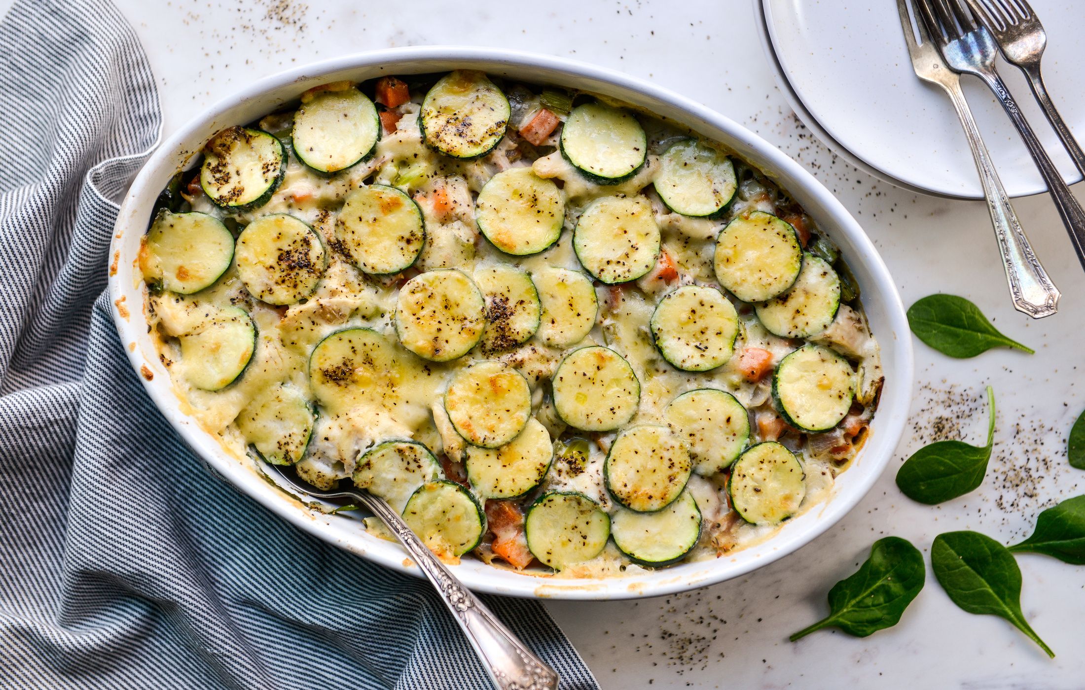 LEFTOVER CHICKEN BROWN RICE CASSEROLE-1