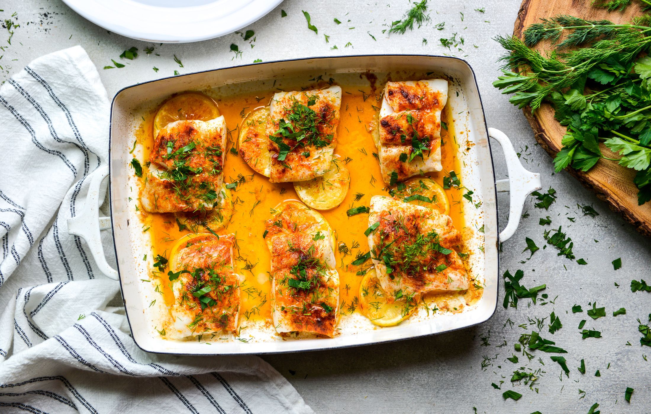 LEMON-PAPRIKA BAKED COD-2