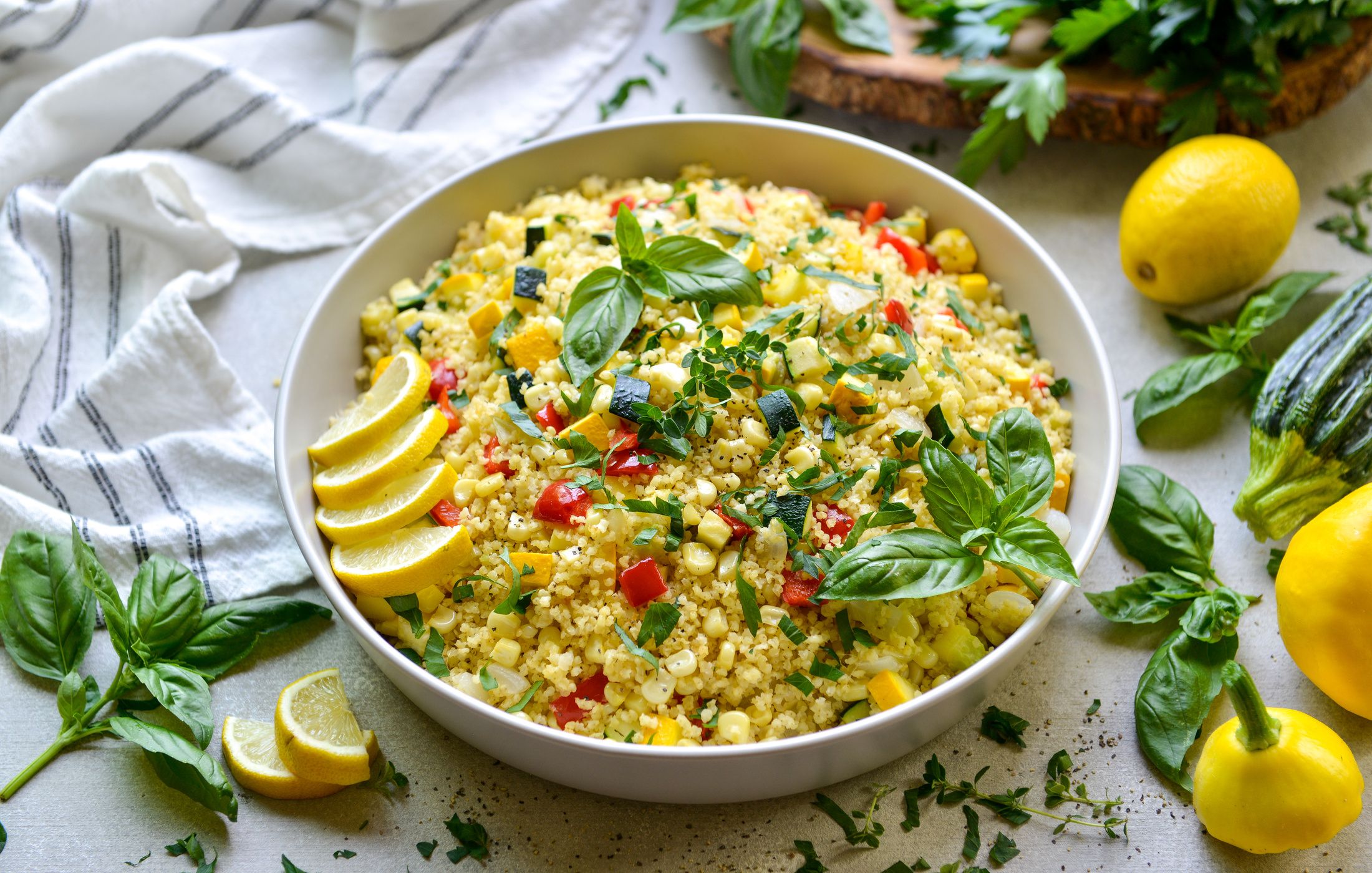 MEDITERRANEAN MILLET AND CHICKEN SALAD-1