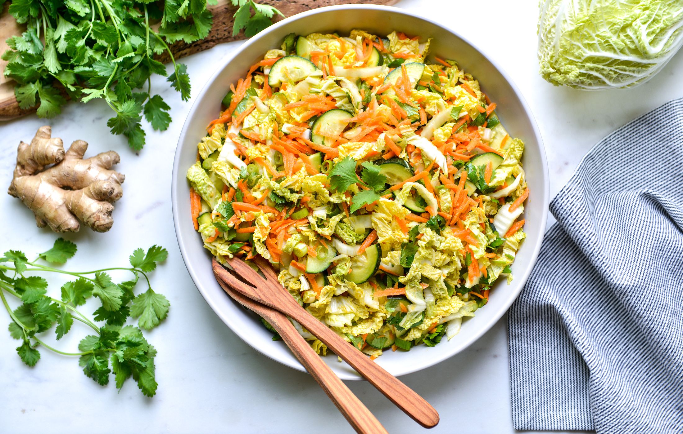 NAPA CABBAGE AND CUCUMBER SALAD-11