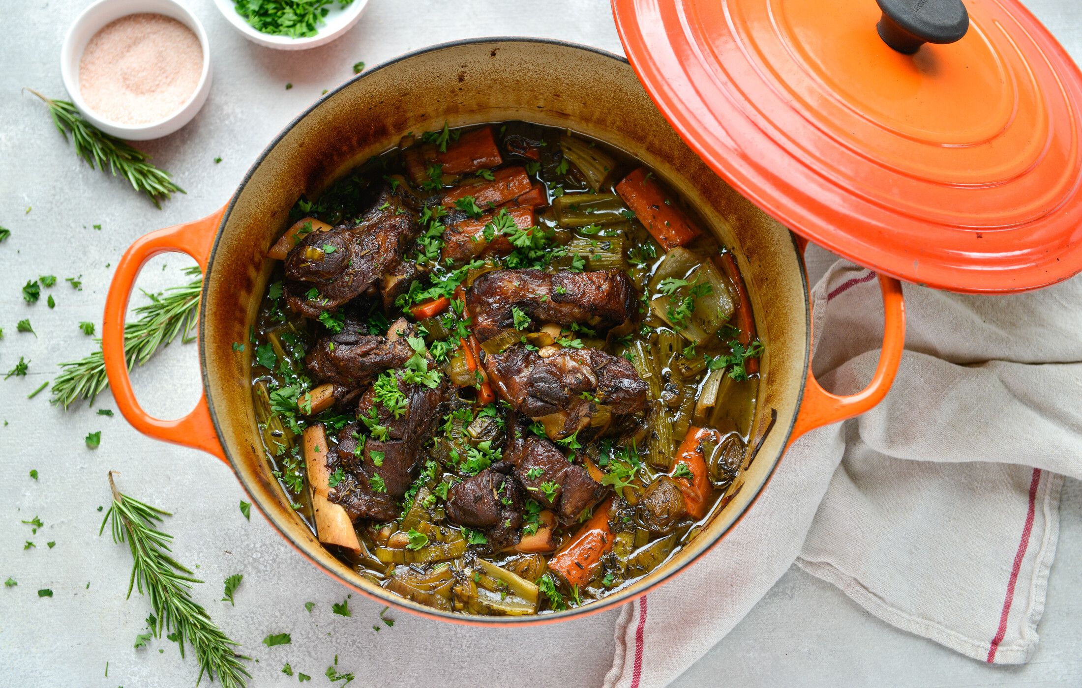 POMEGRANATE ROSEMARY BRAISED LAMB SHANKS-2