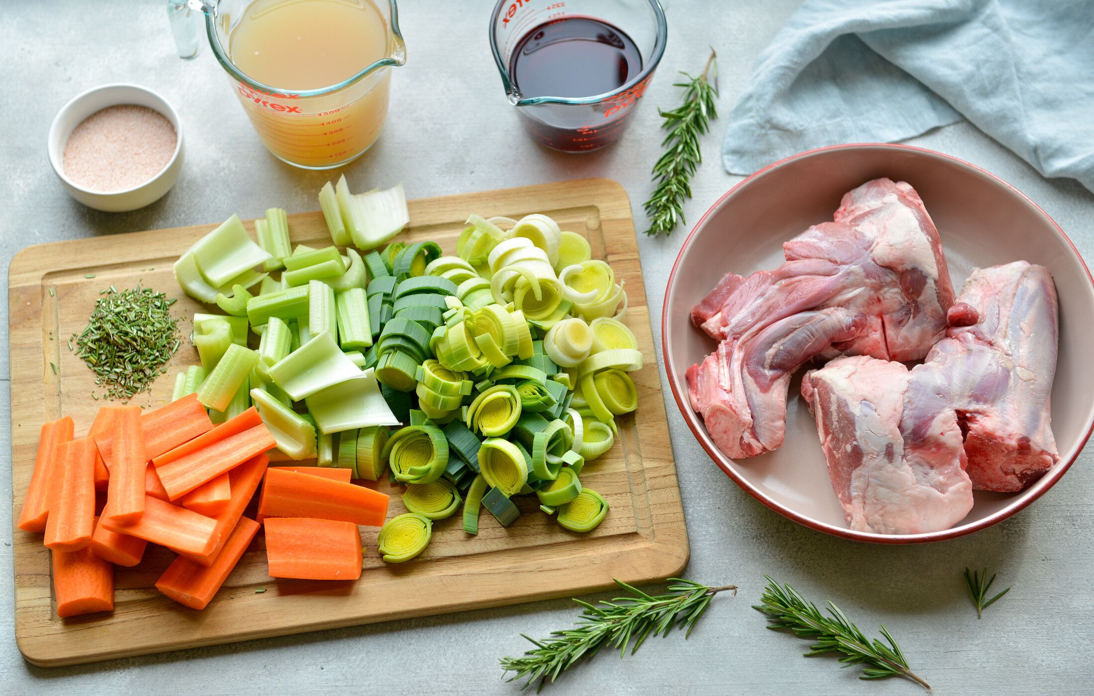 POMEGRANATE ROSEMARY BRAISED LAMB SHANKS-6