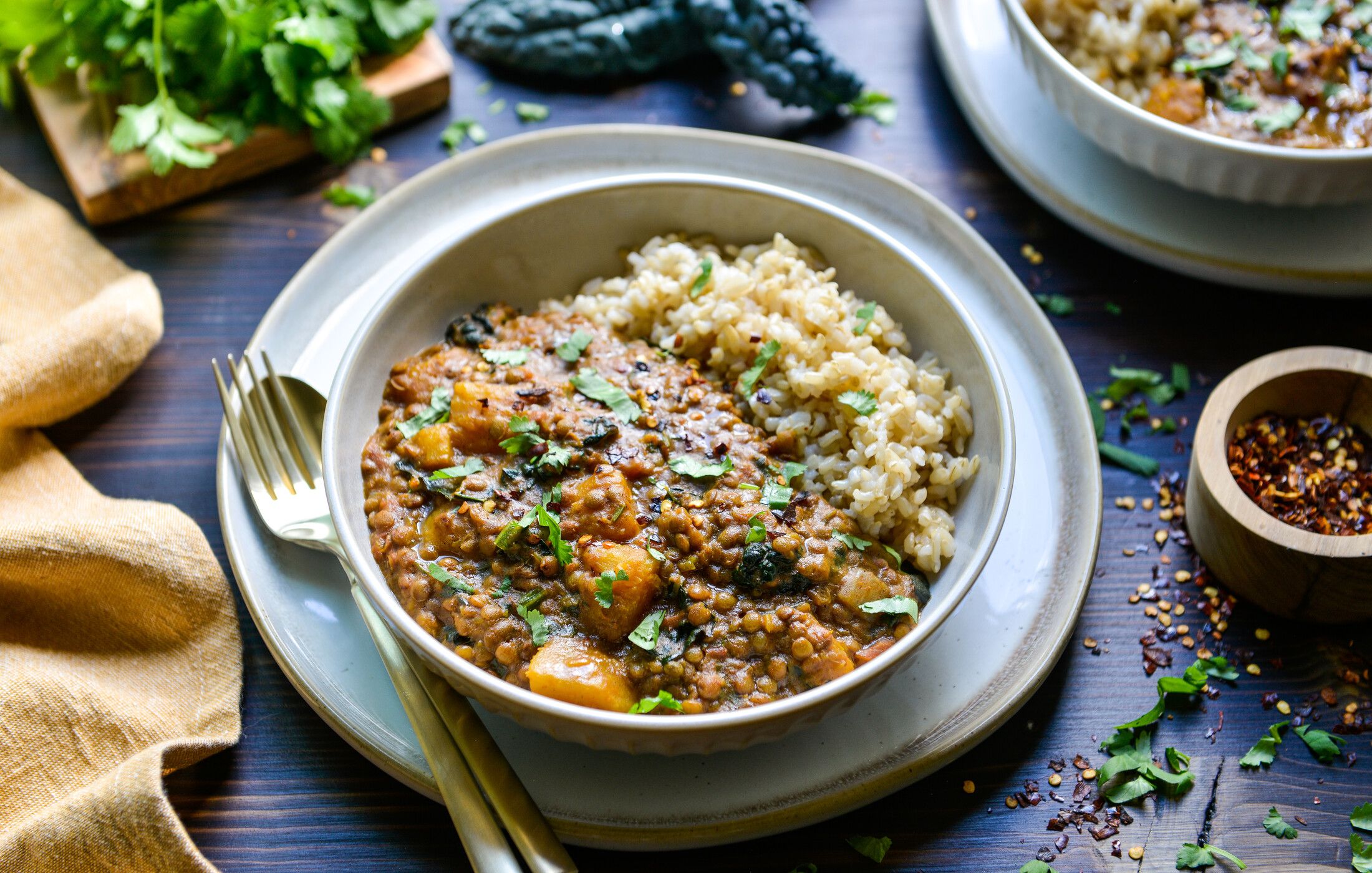 PUMPKIN LENTIL DAL-2