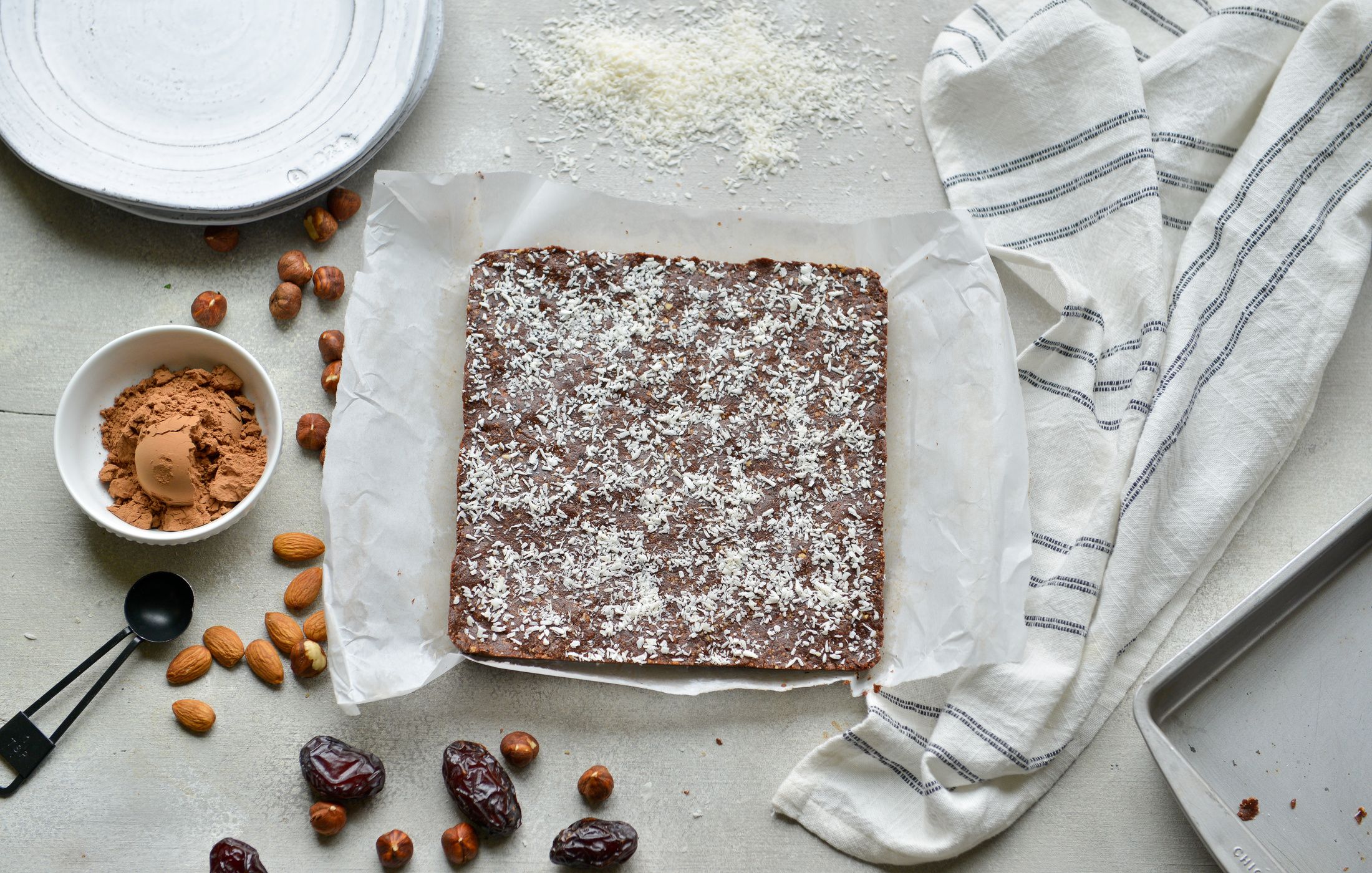 RAW CHOCOLATE HAZELNUT BROWNIES-3