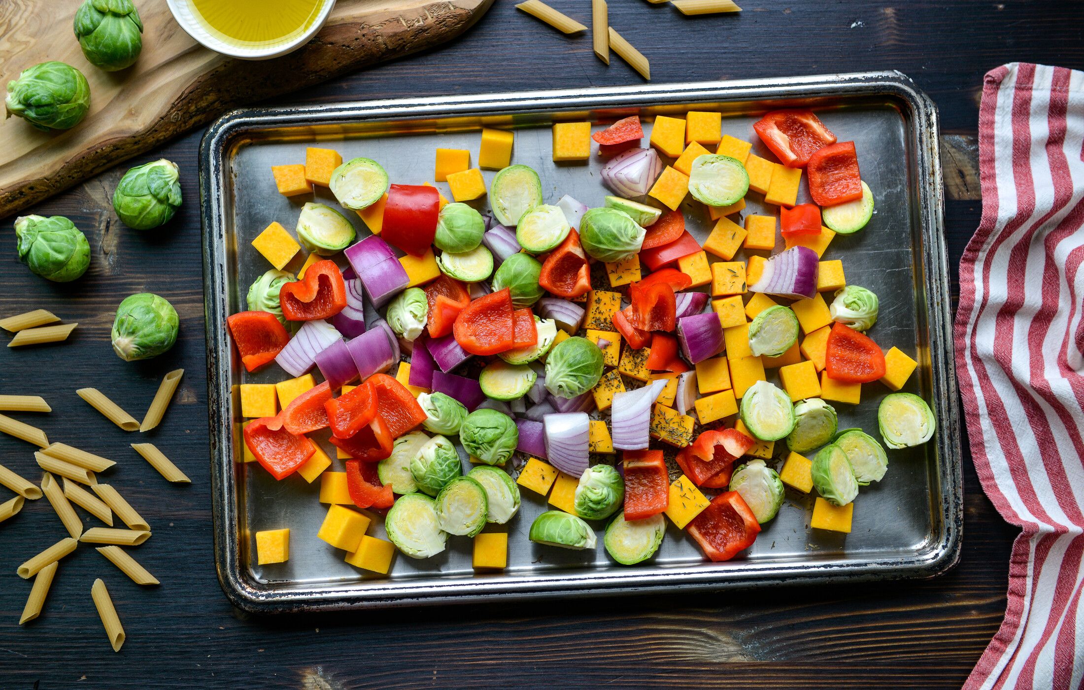 ROASTED VEGETABLE PASTA BAKE-1