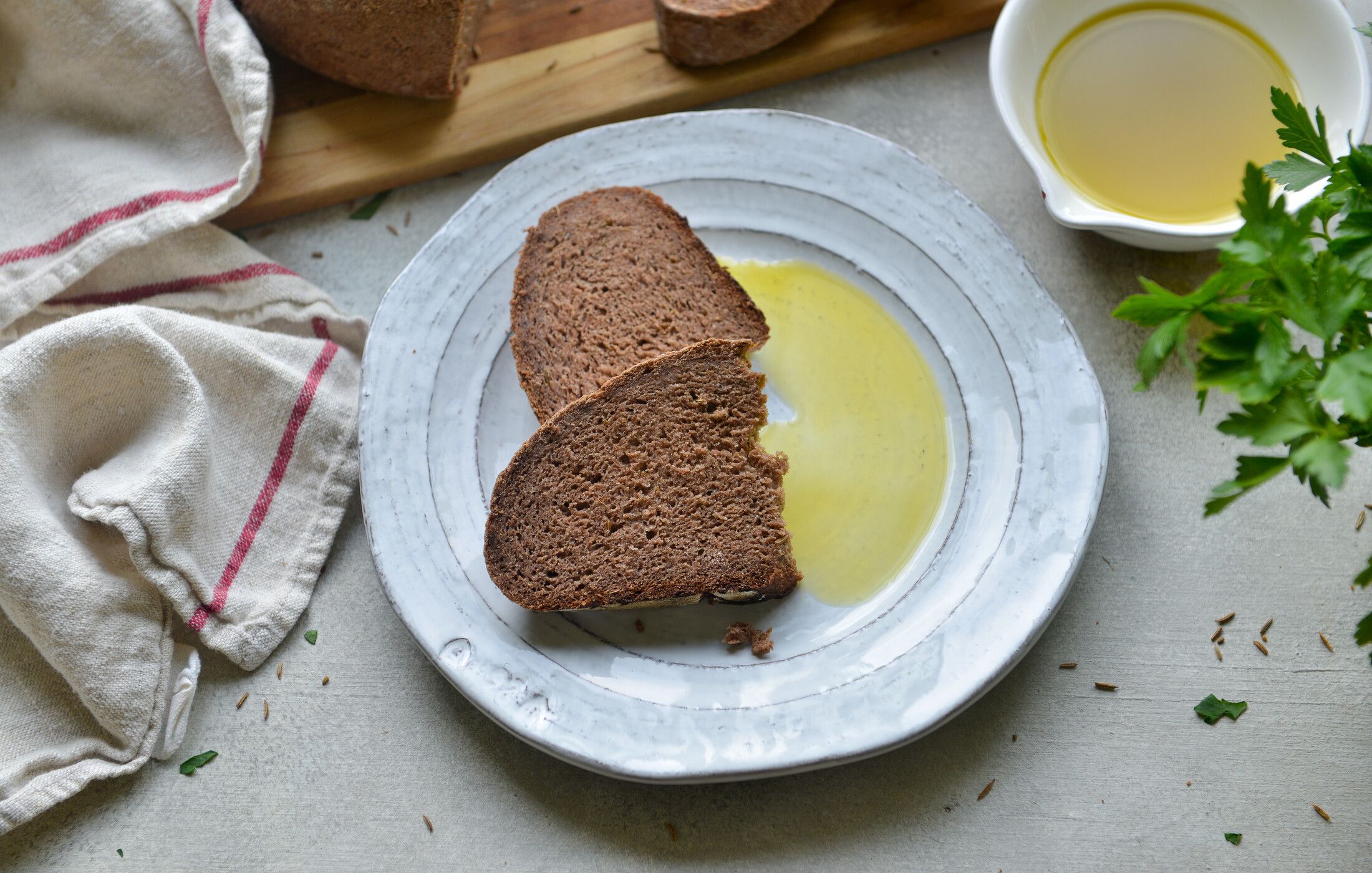 RUSTIC GLUTEN-FREE TEFF CARAWAY BREAD-4