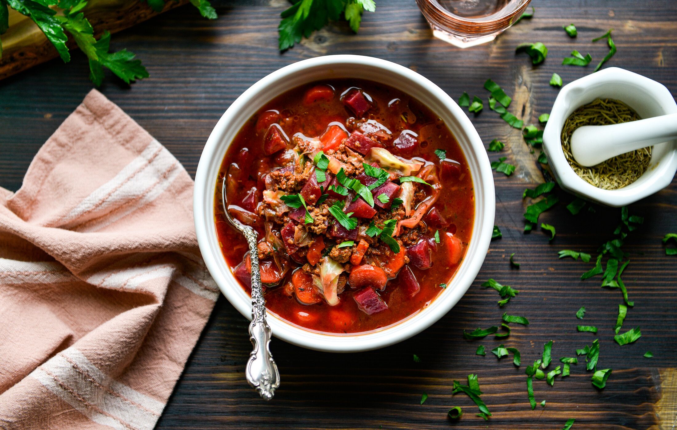 SAVORY BEET BEEF CABBAGE STEW-1