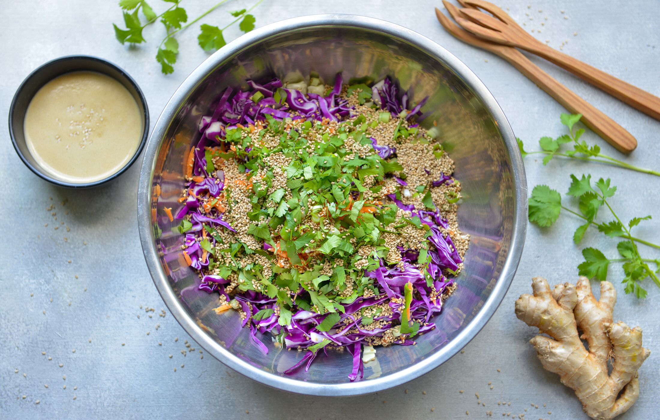 SESAME GINGER CABBAGE SLAW-3