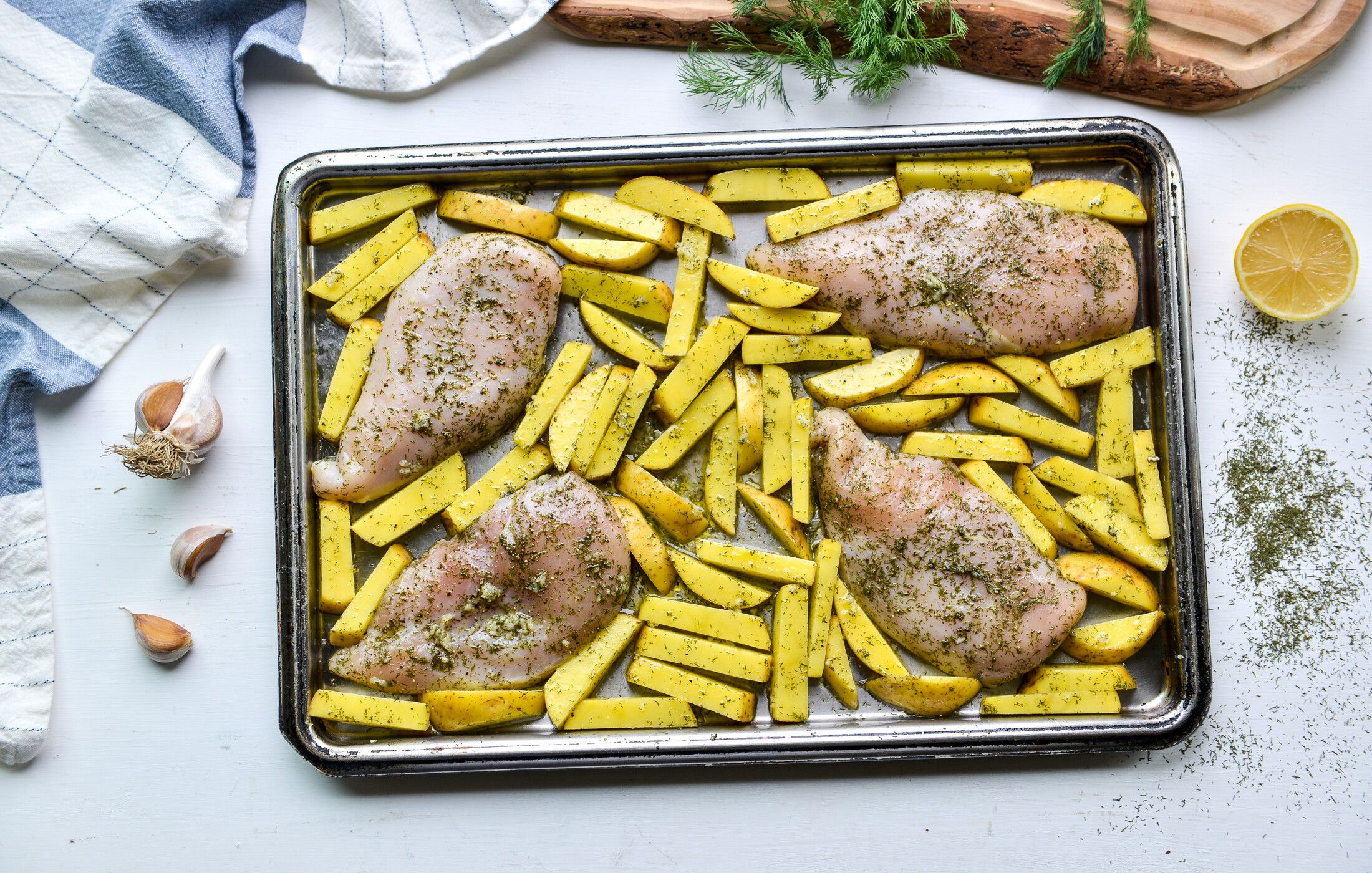 SHEET PAN CHICKEN AND POTATOES-2