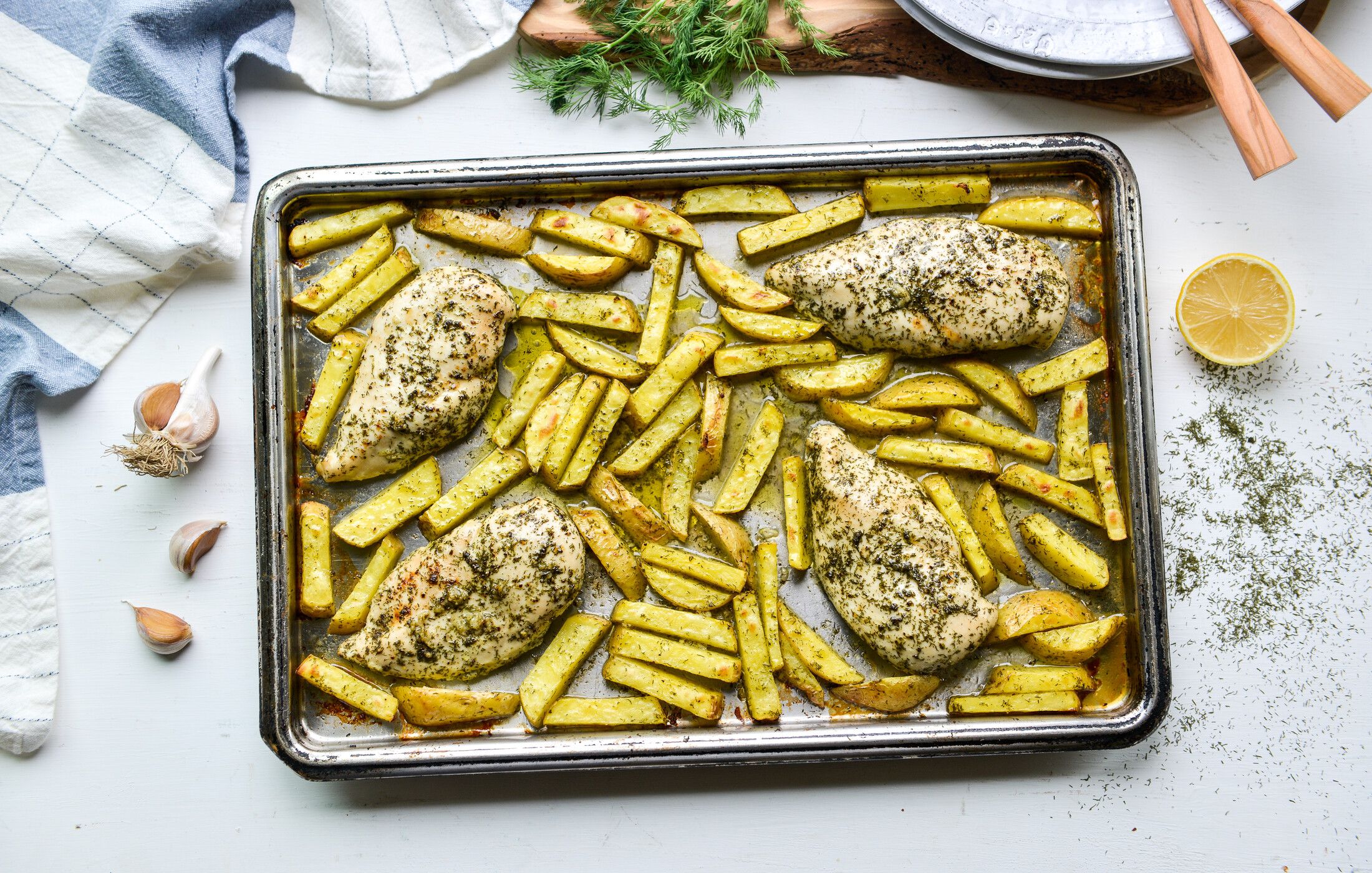 SHEET PAN CHICKEN AND POTATOES-3