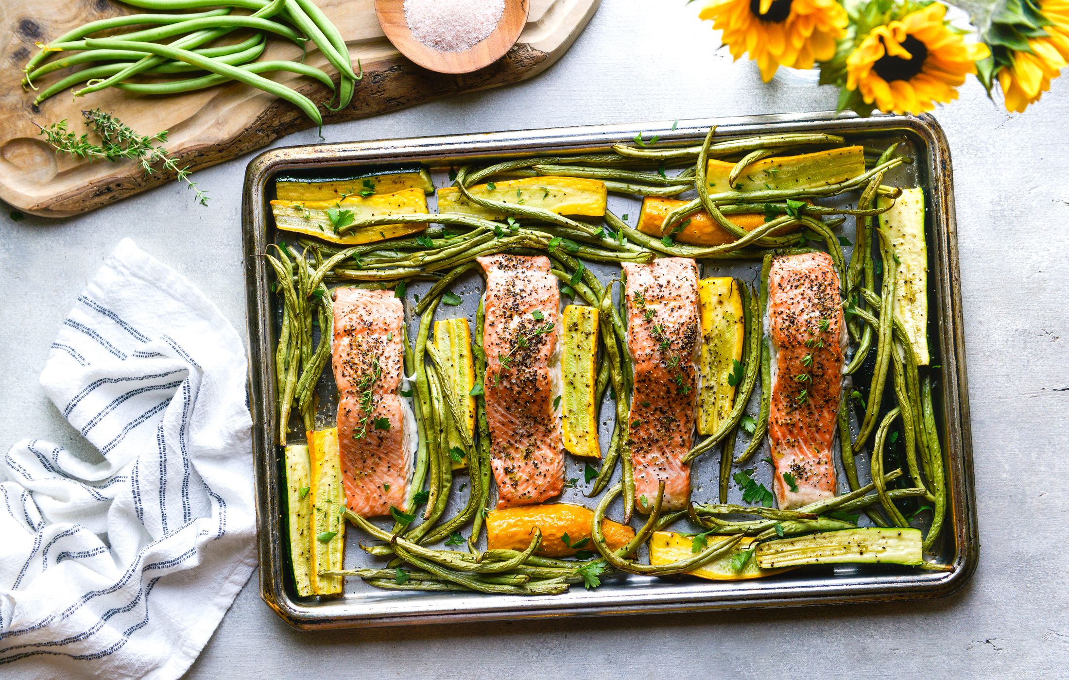 SHEET PAN WILD SALMON WITH GARDEN VEGETABLES-2