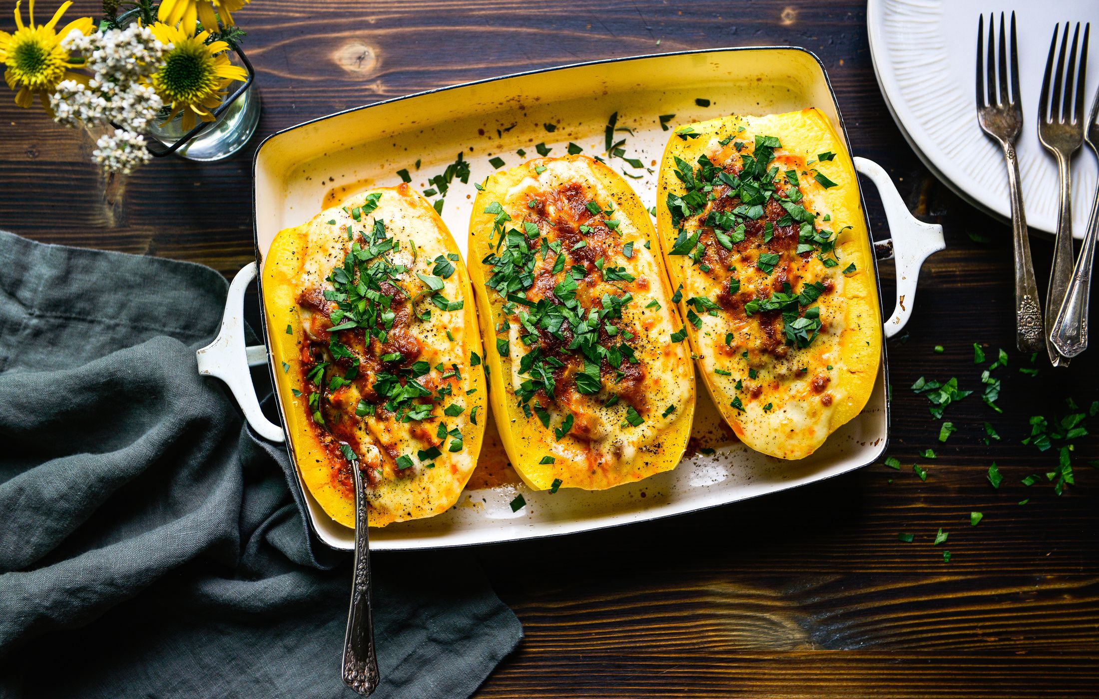 SPAGHETTI SQUASH BOATS-1