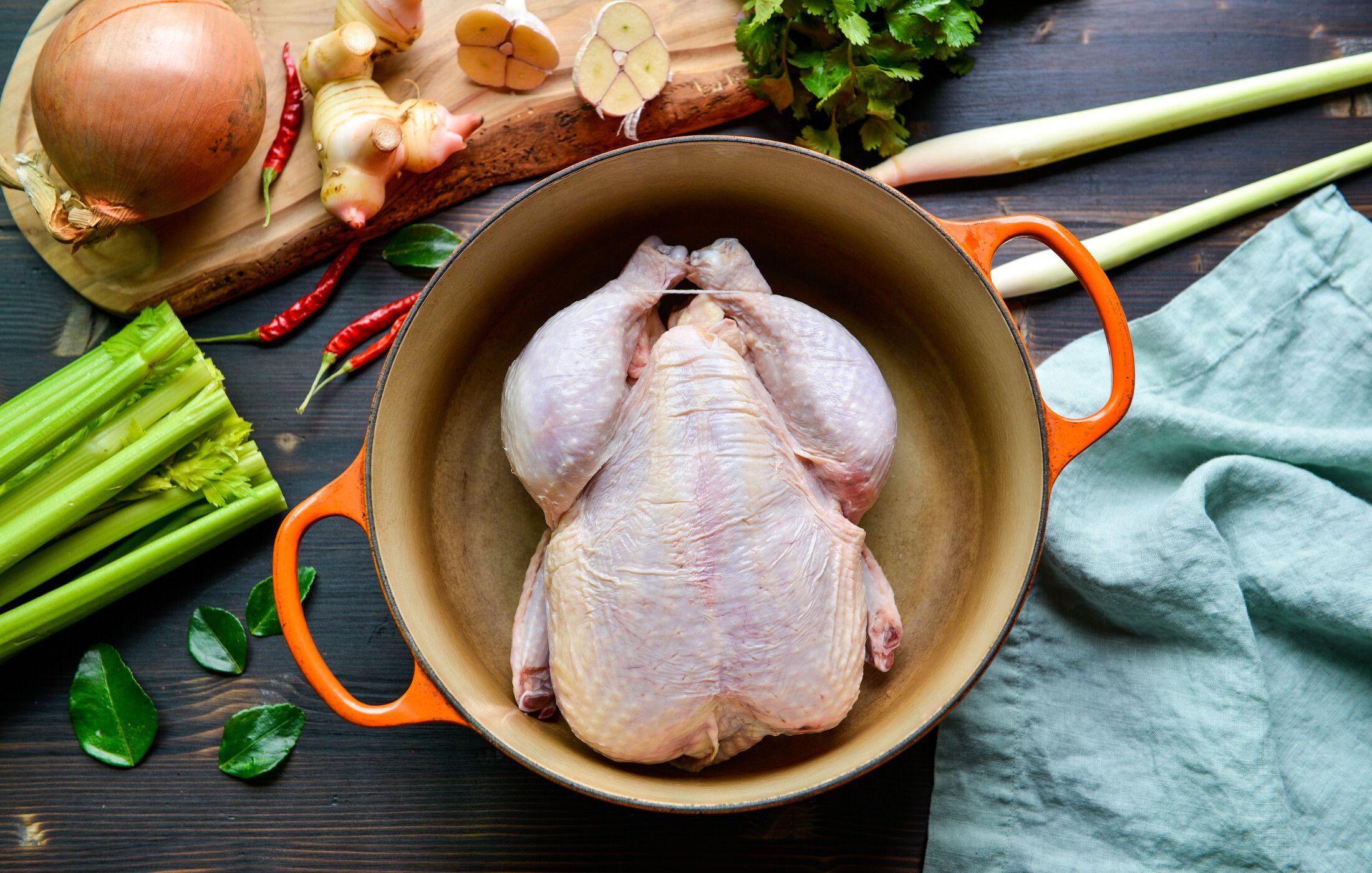 THAI COCONUT CHICKEN SOUP-8