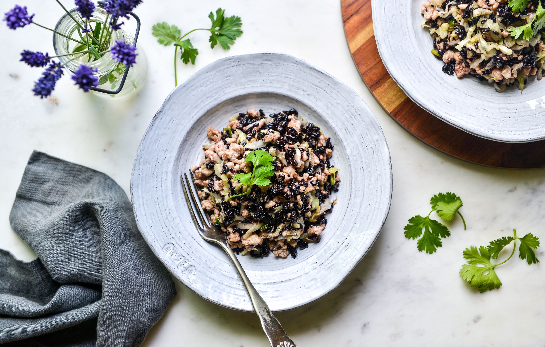 TURKEY-GINGER-CABBAGE-BLACK-RICE-HASH-1