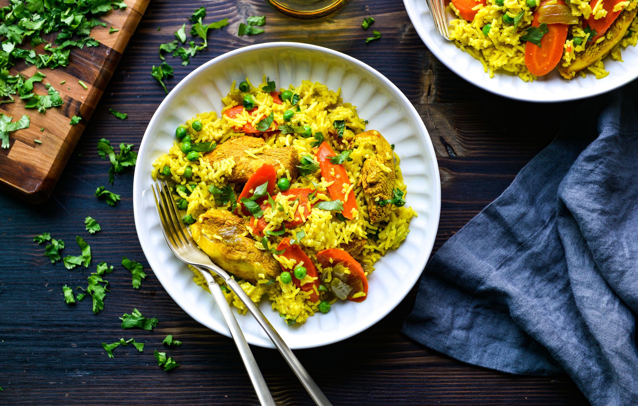 TURMERIC-GINGER CHICKEN AND RICE-1