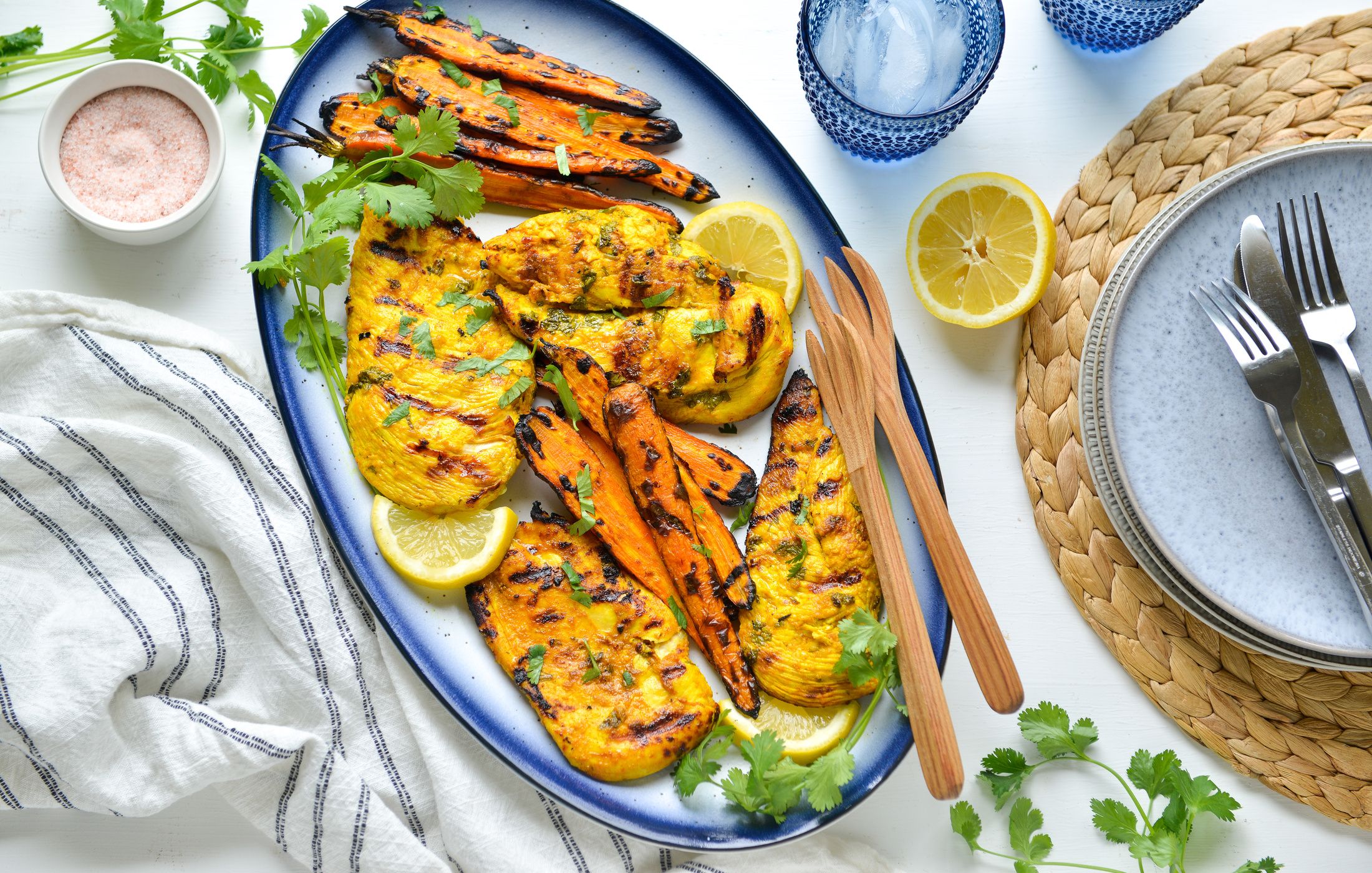 TURMERIC-LEMON GRILLED CHICKEN CARROTS-3