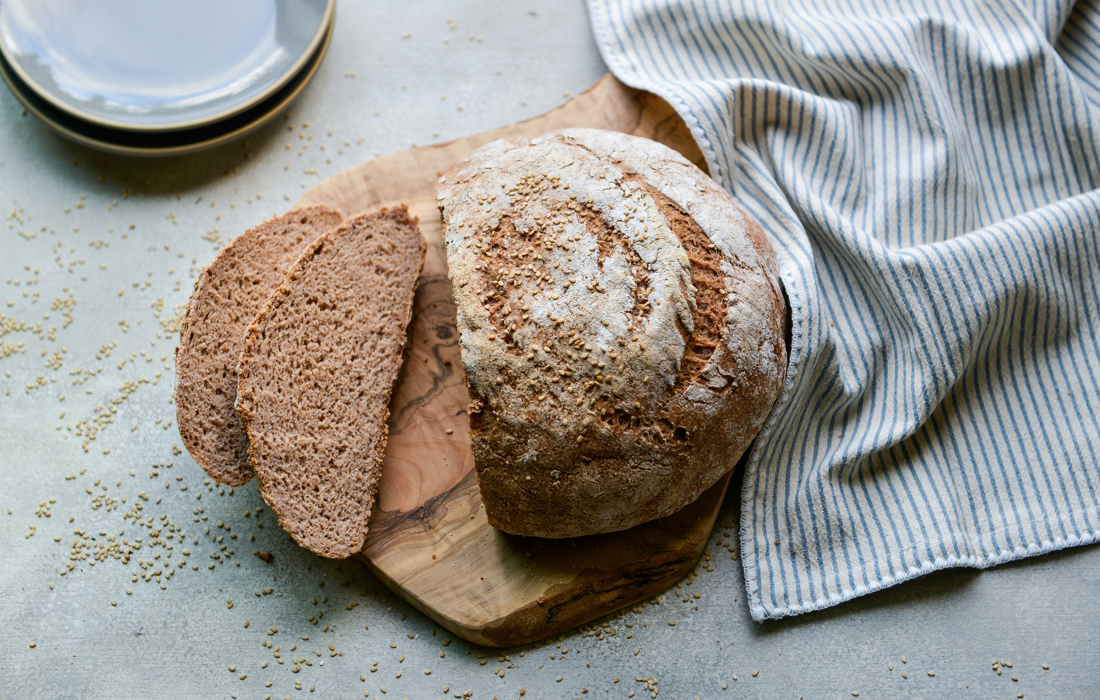 WHOLE GRAIN GLUTEN-FREE BREAD-BOULE-2