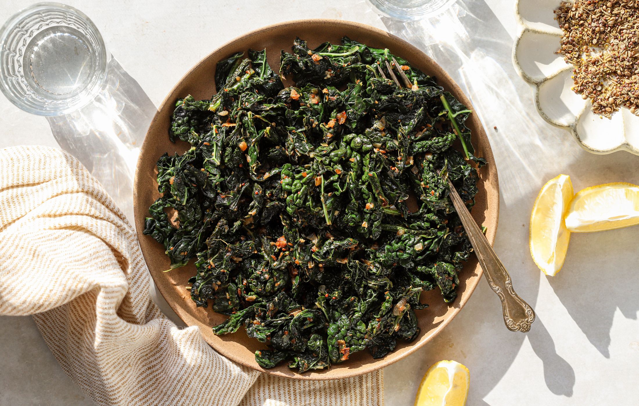 Whole Spice Sautéed Kale