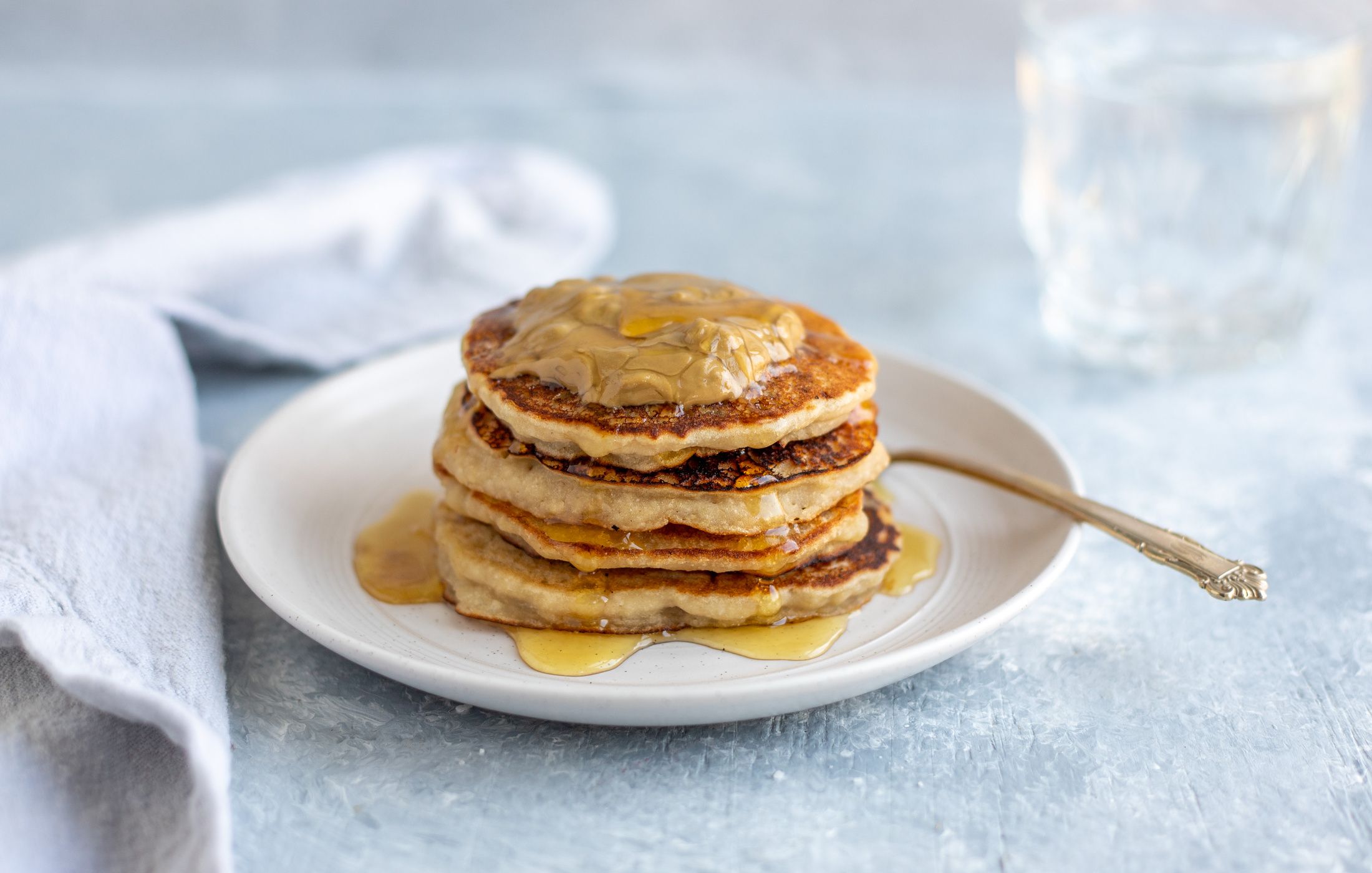 Egg-Free Baby Banana Pancakes