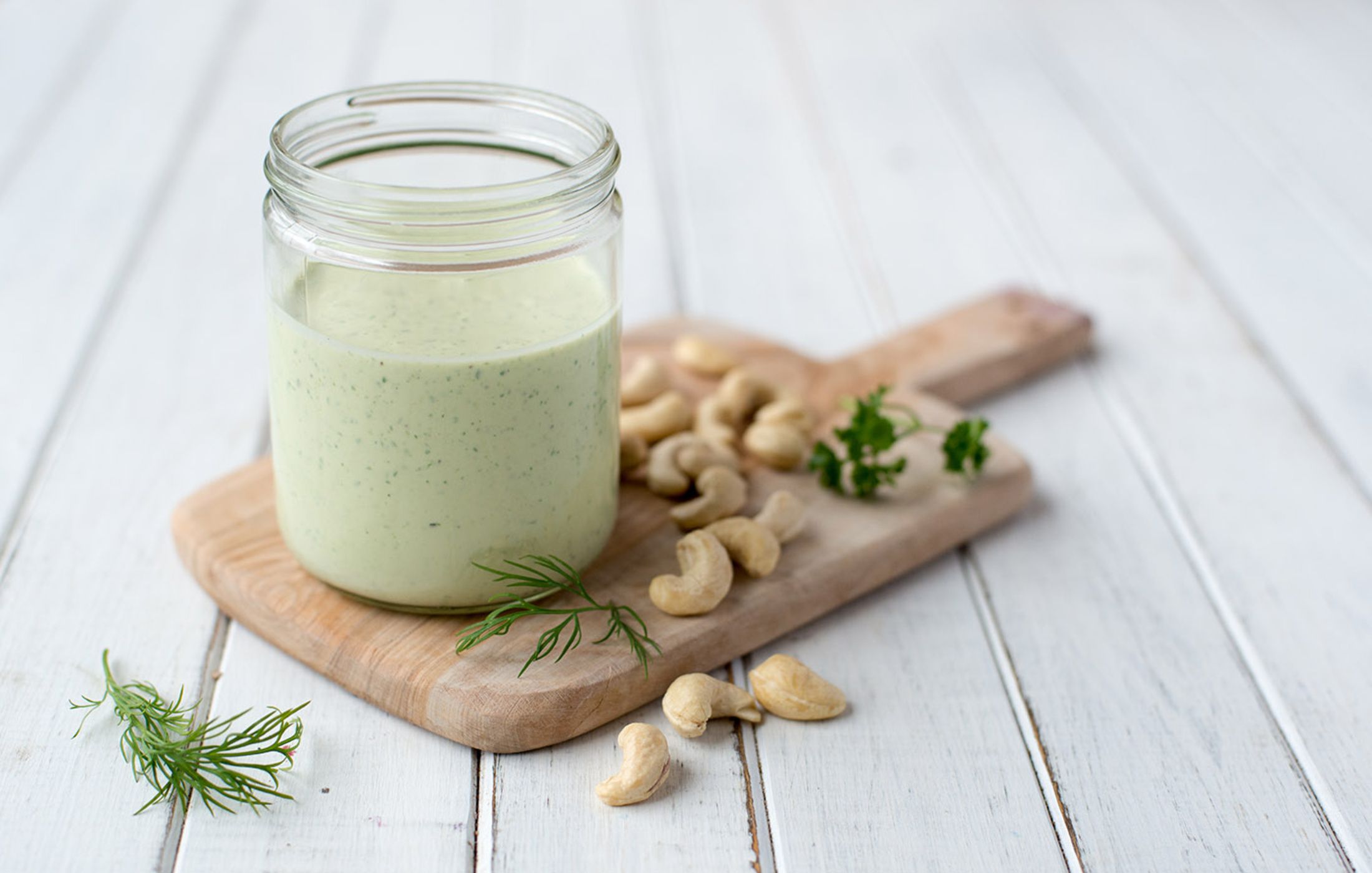 DAIRY-FREE Cashew Ranch Dressing