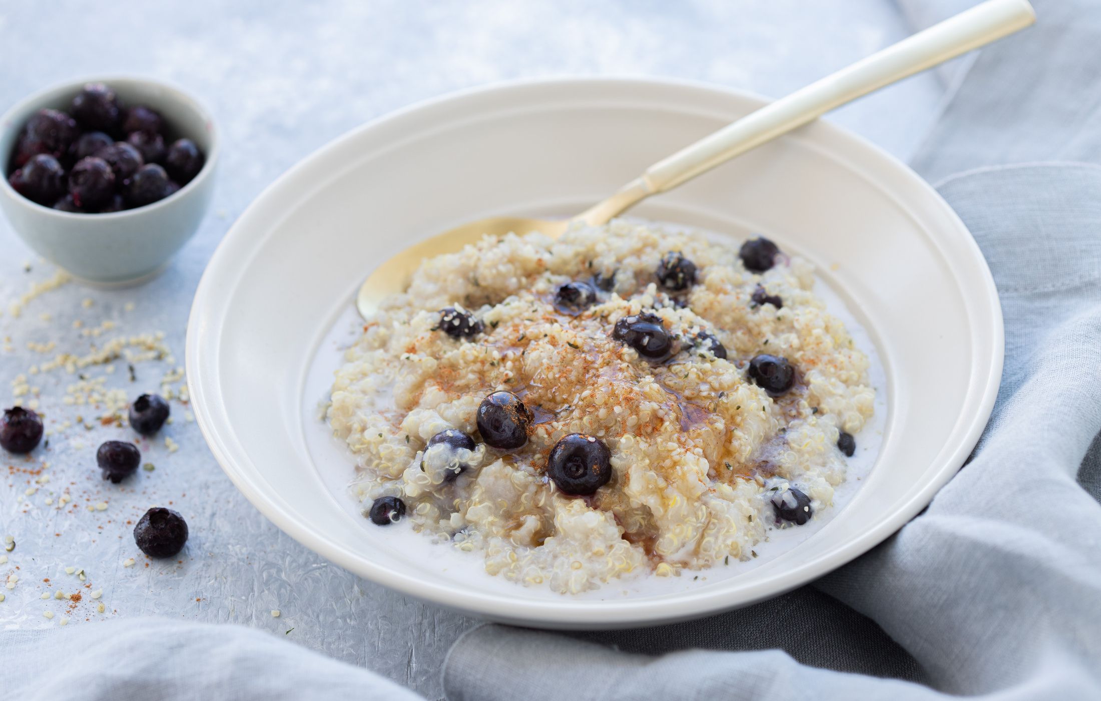 Coconut Quinoa Breakfast Porridge