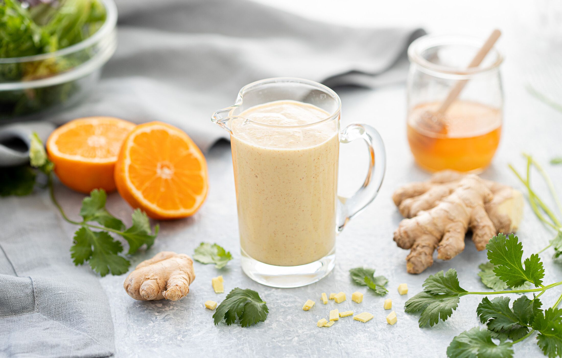 Creamy Orange Ginger Dressing