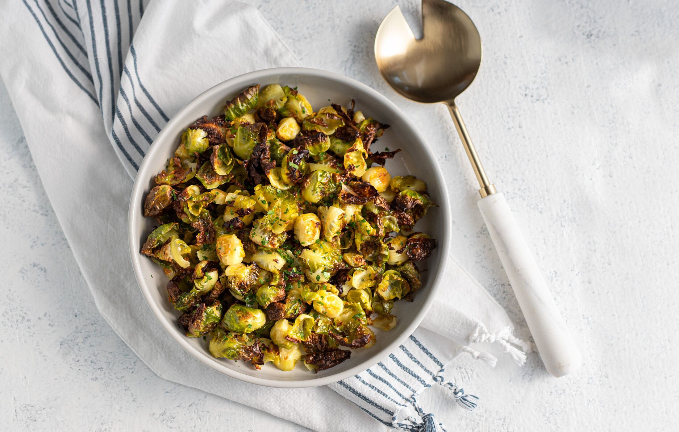 Crispy Roasted Brussels Sprouts