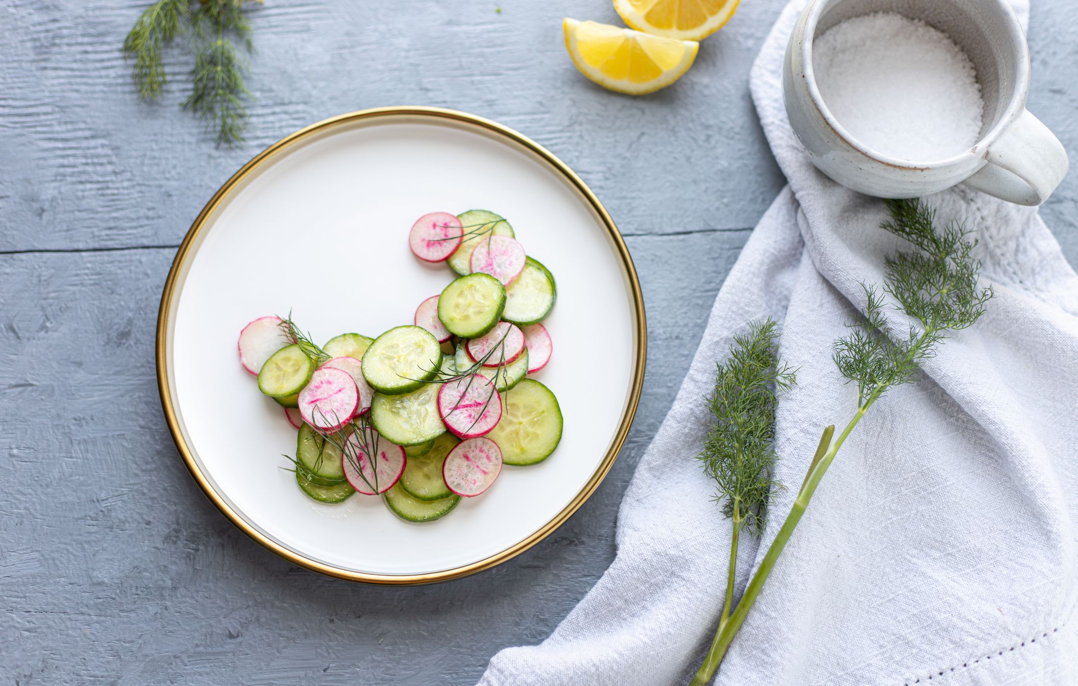 Cucumber and Radish Salad