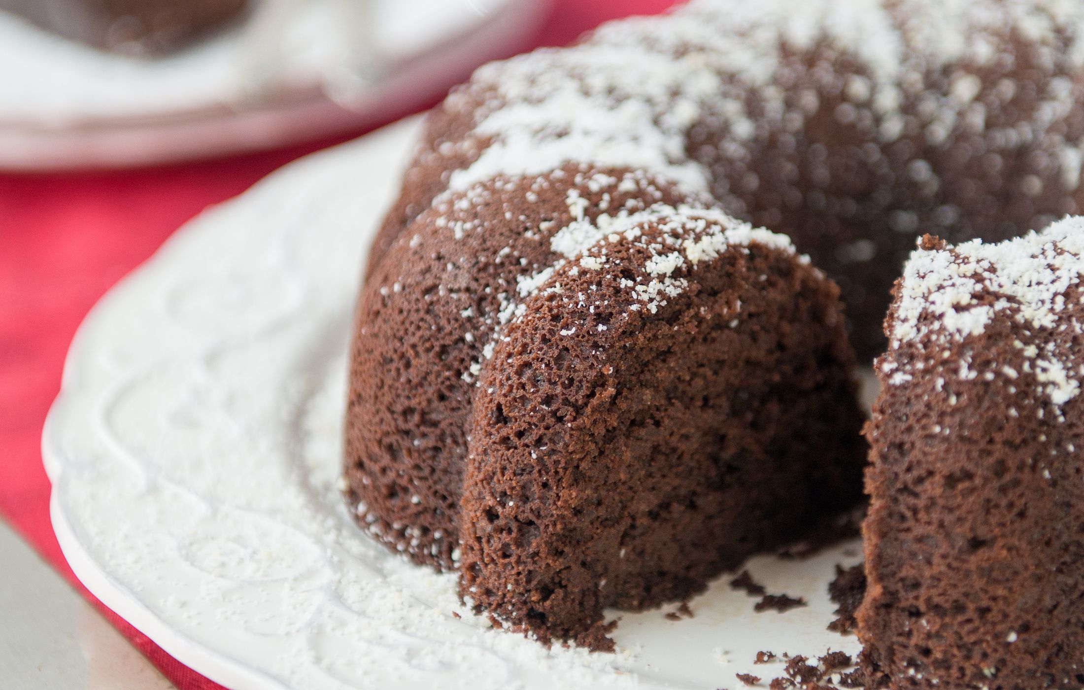 Grain-Free Paleo Dark Chocolate Bundt Cake