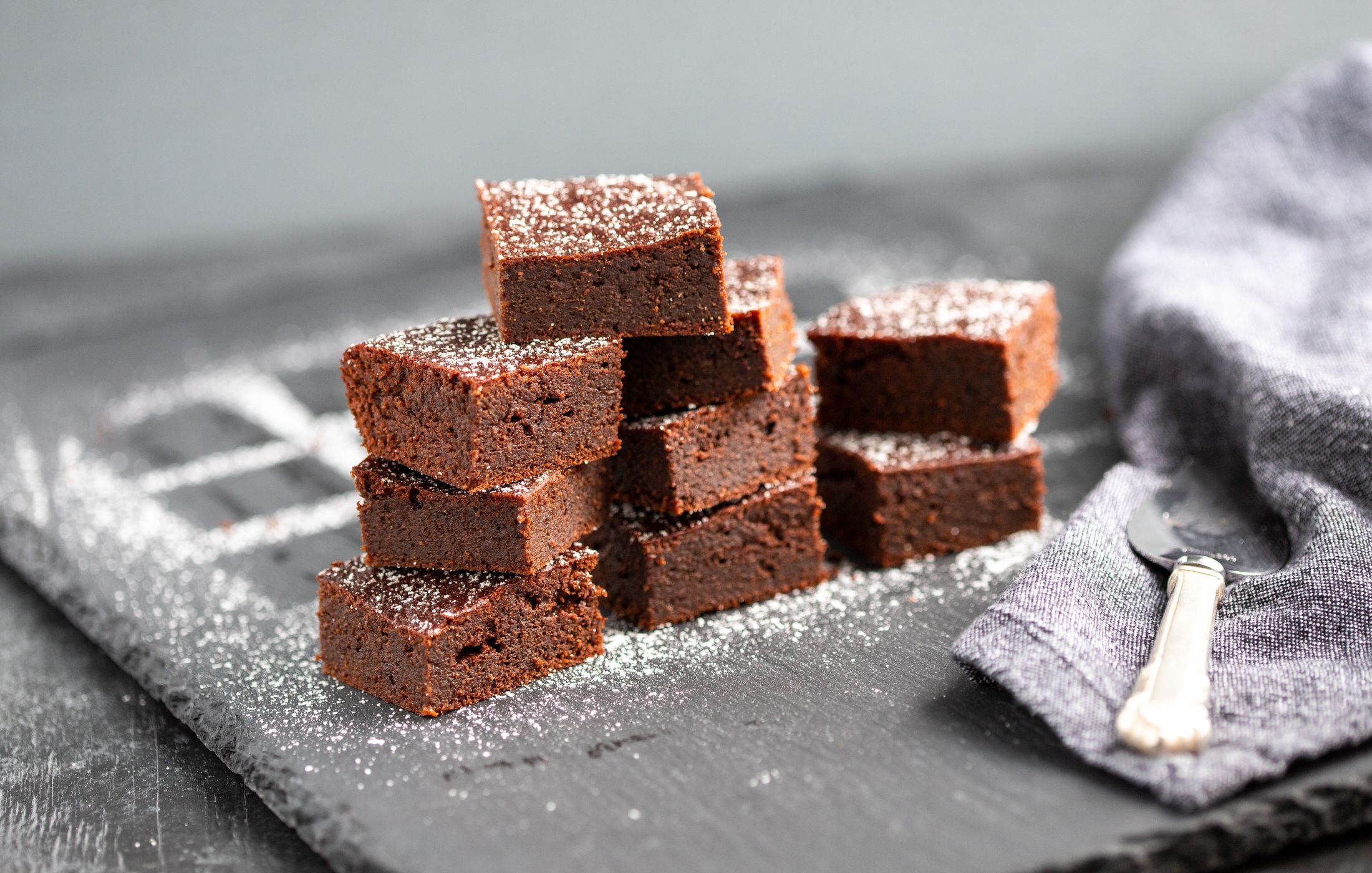 Fudgy Almond Flour Brownies 