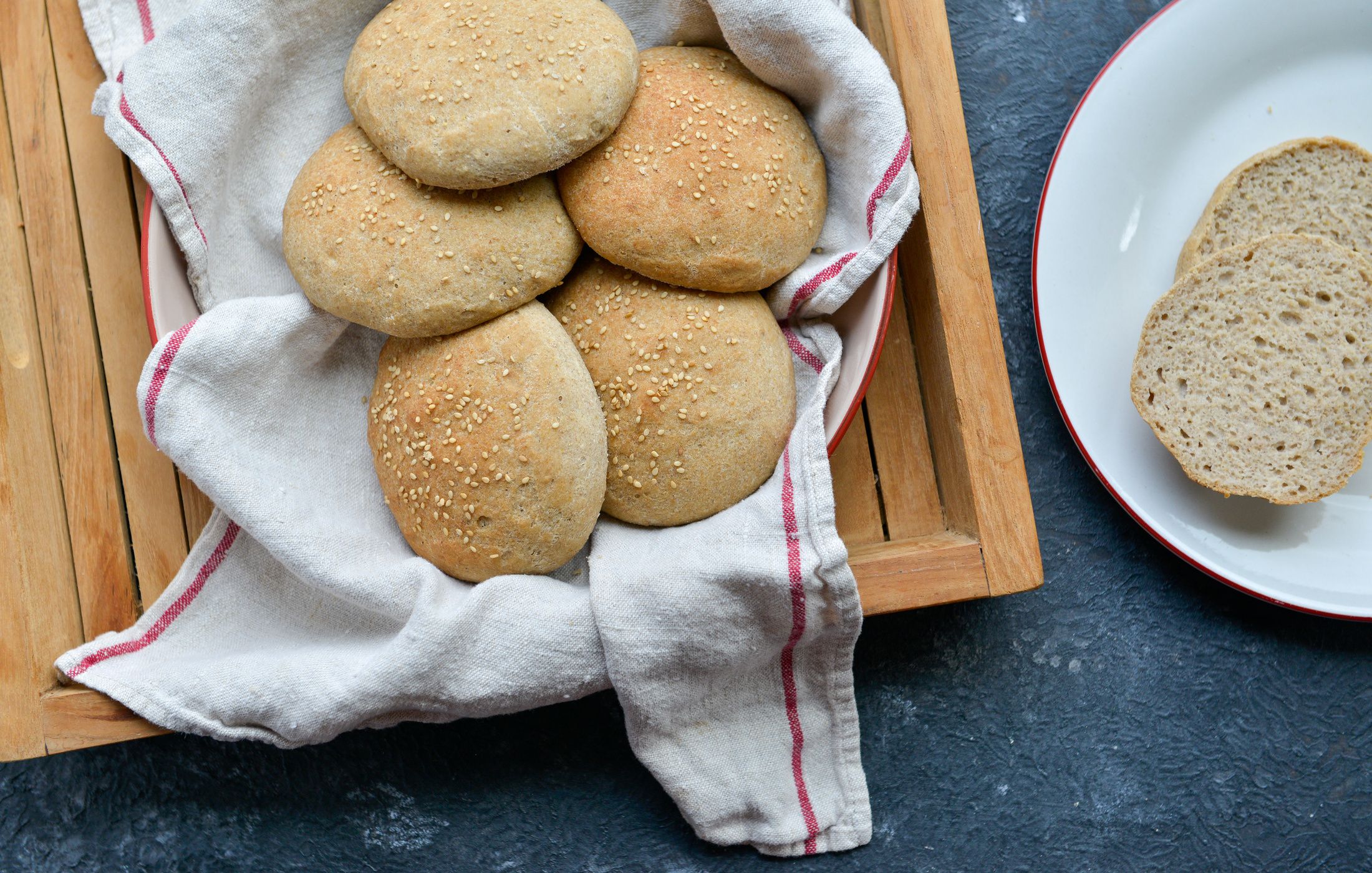 Gluten-Free Vegan Hamburger Buns