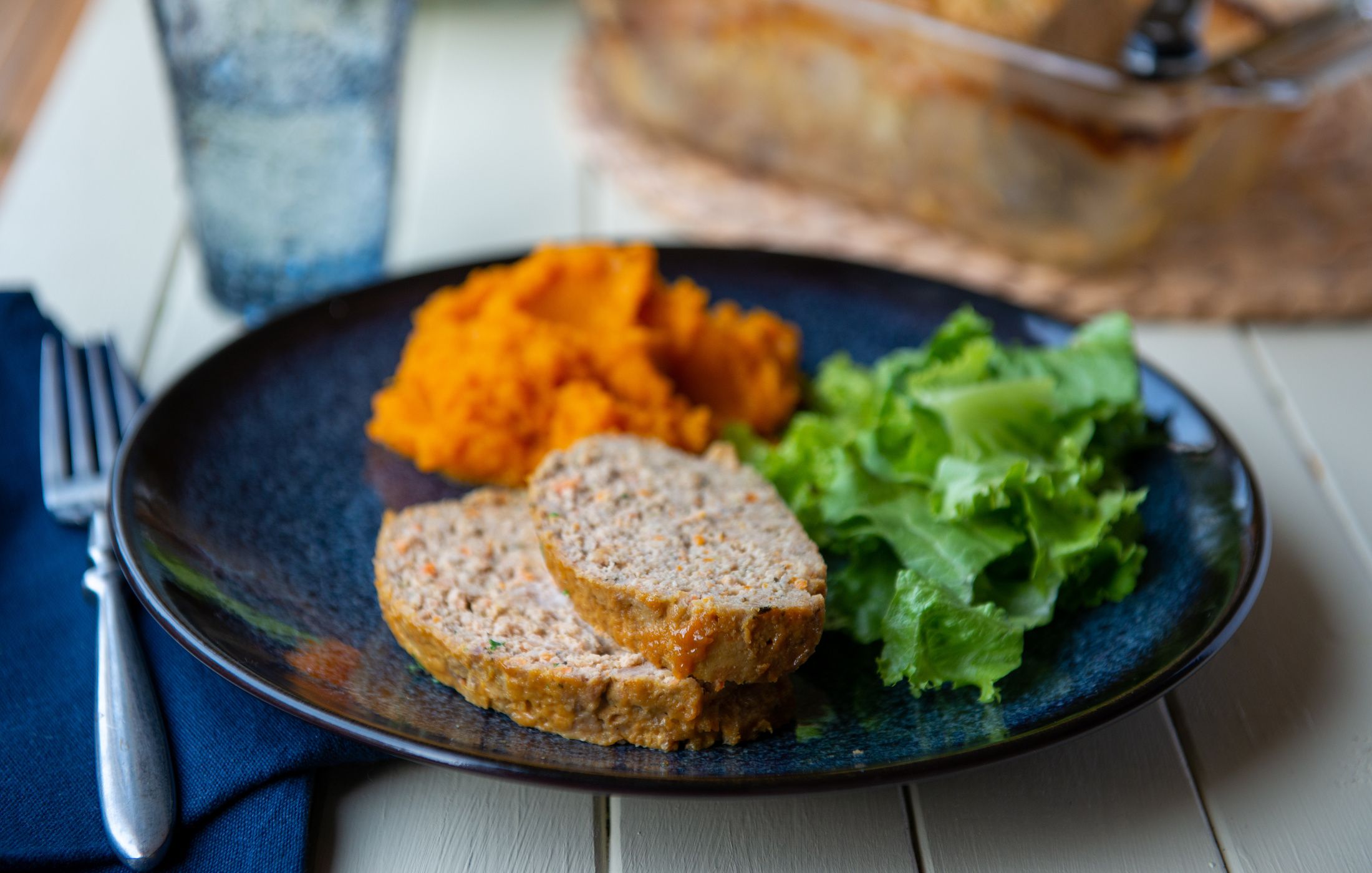 Honey-Mustard Turkey Meatloaf