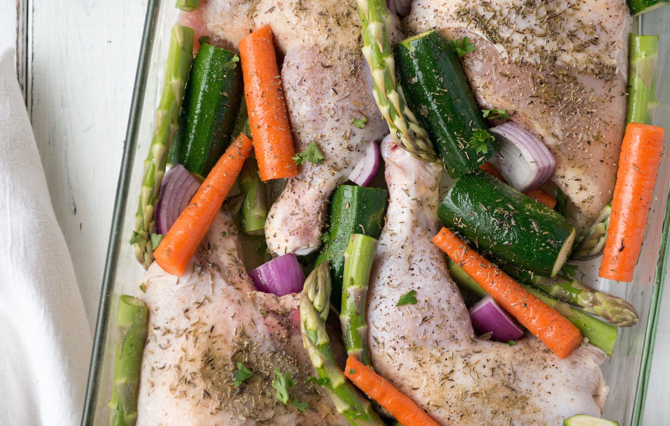 Vegetable Chicken Bake