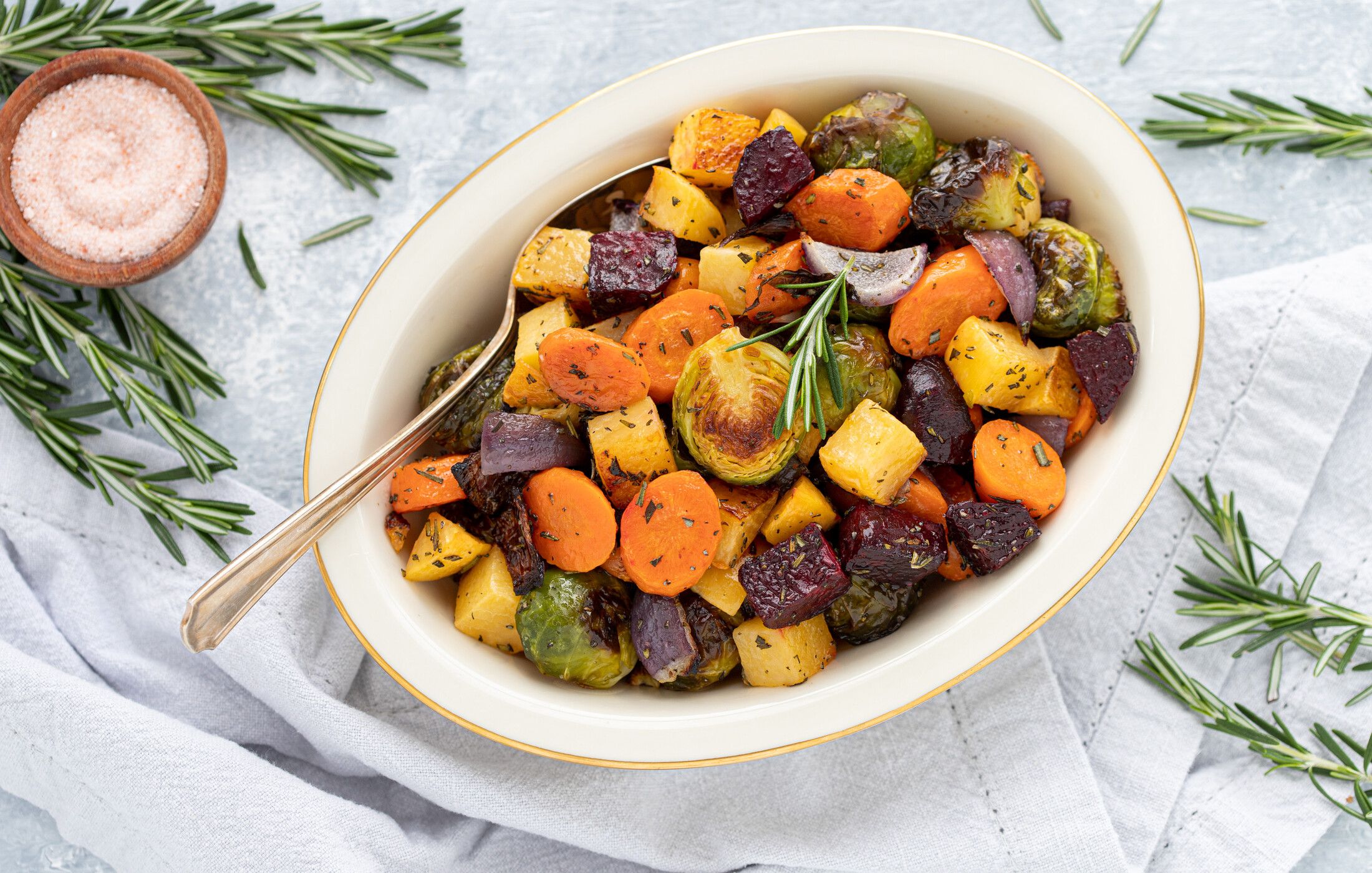 Rosemary Roasted Fall Vegetables