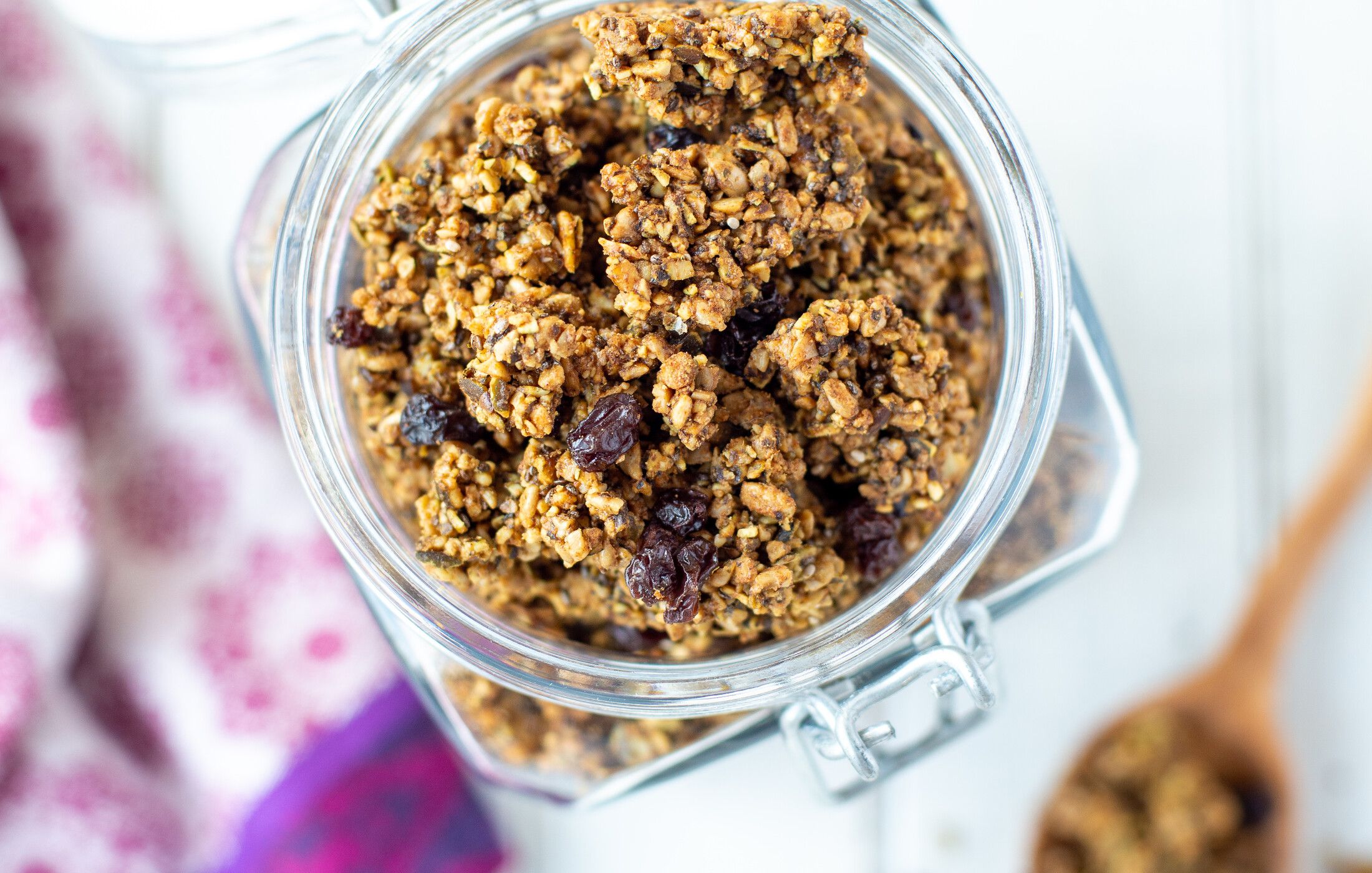 NUT-FREE GRAIN-FREE Spiced Seed Granola