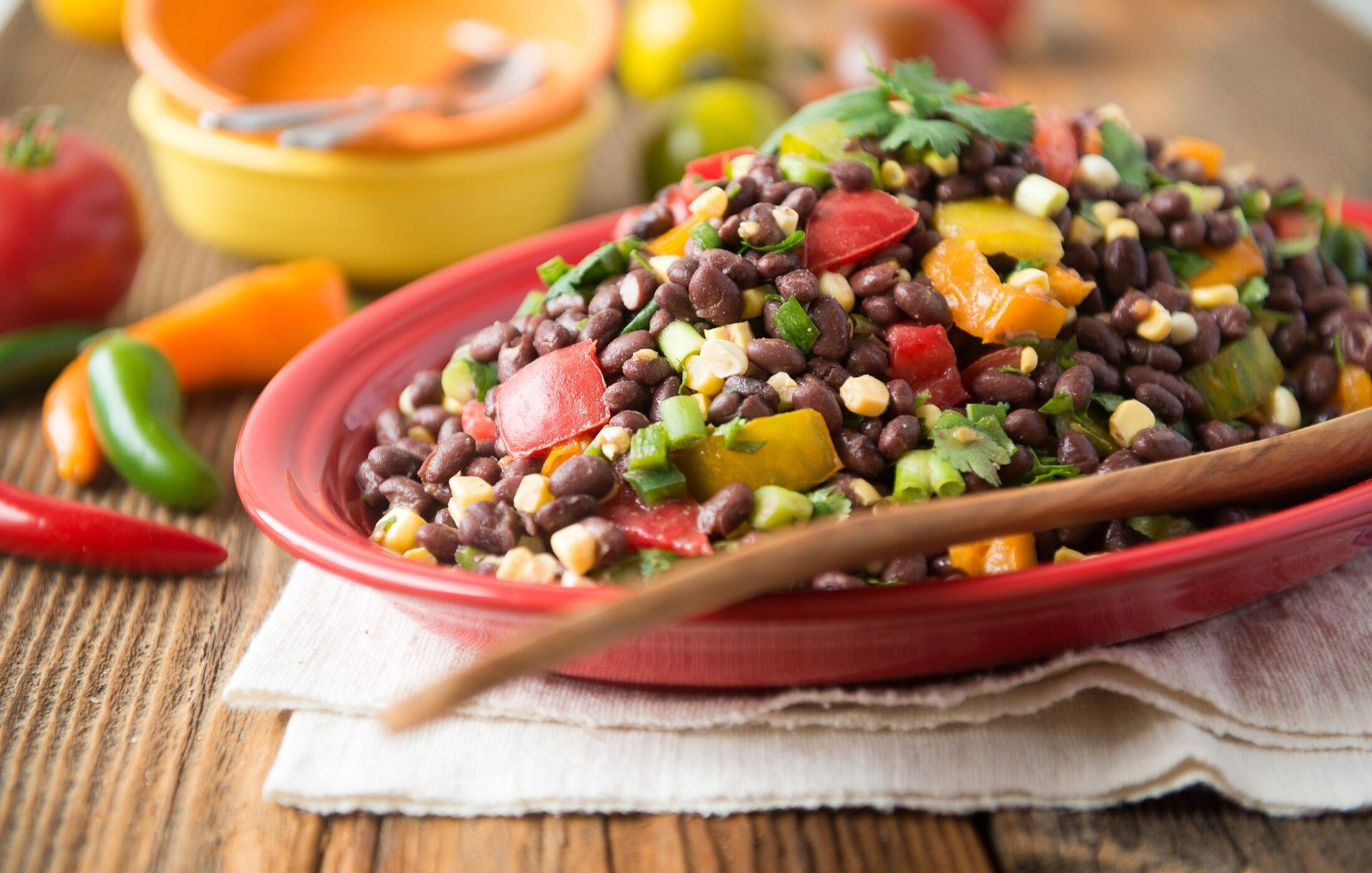 Spicy Summer Black Bean Salad