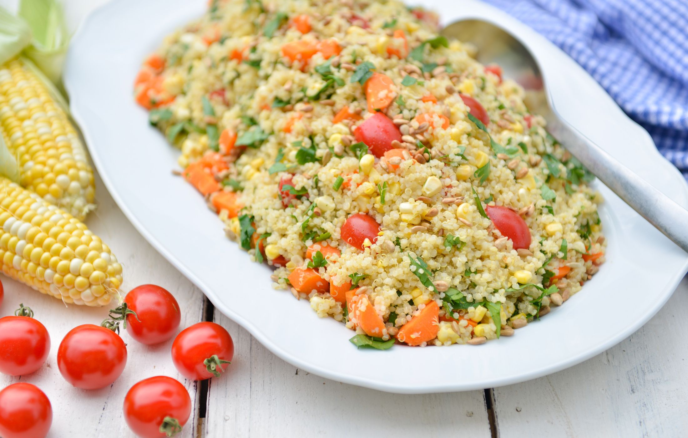 Summer Vegetable Quinoa Salad