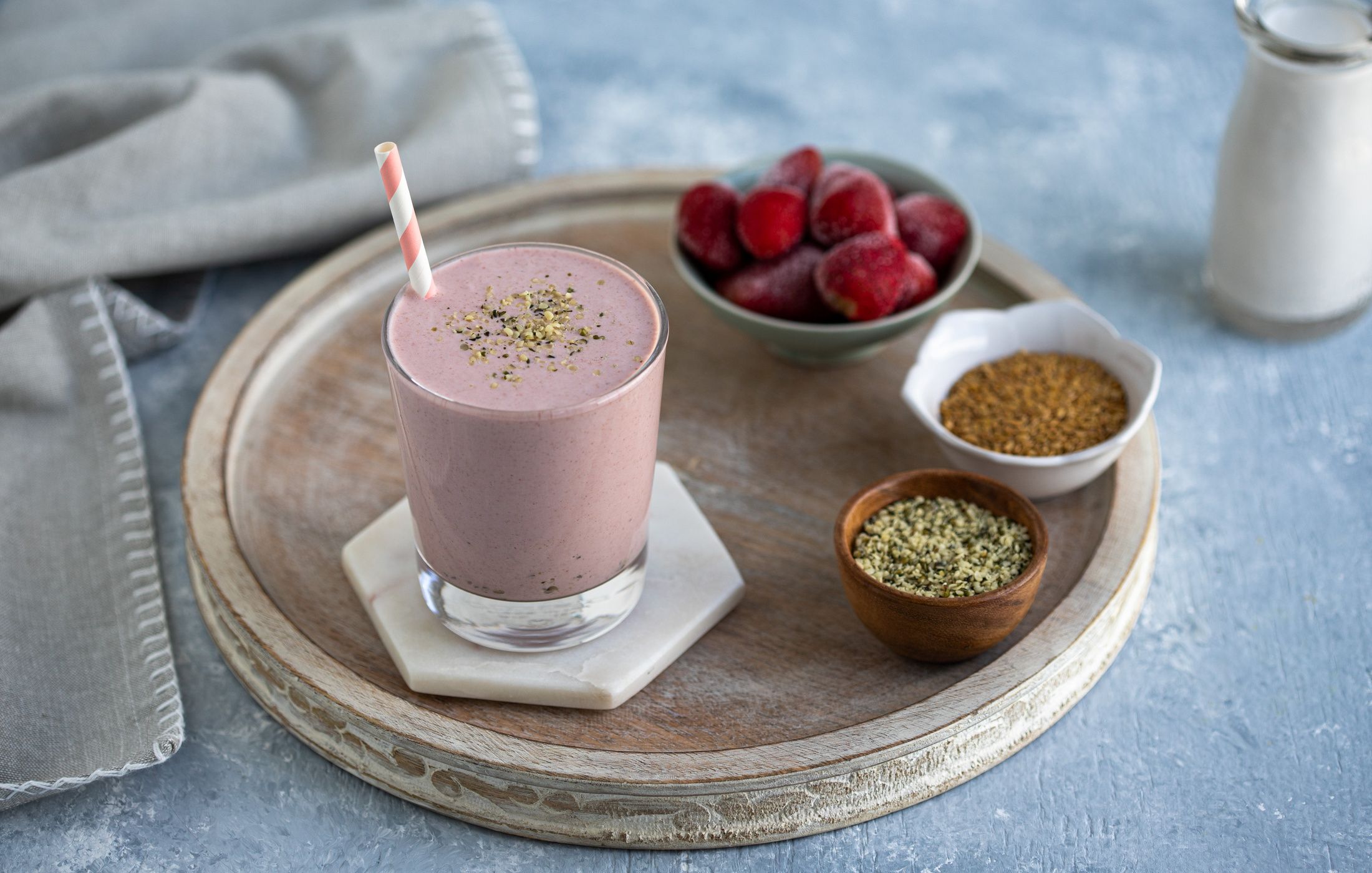 Strawberry Coconut Smoothie