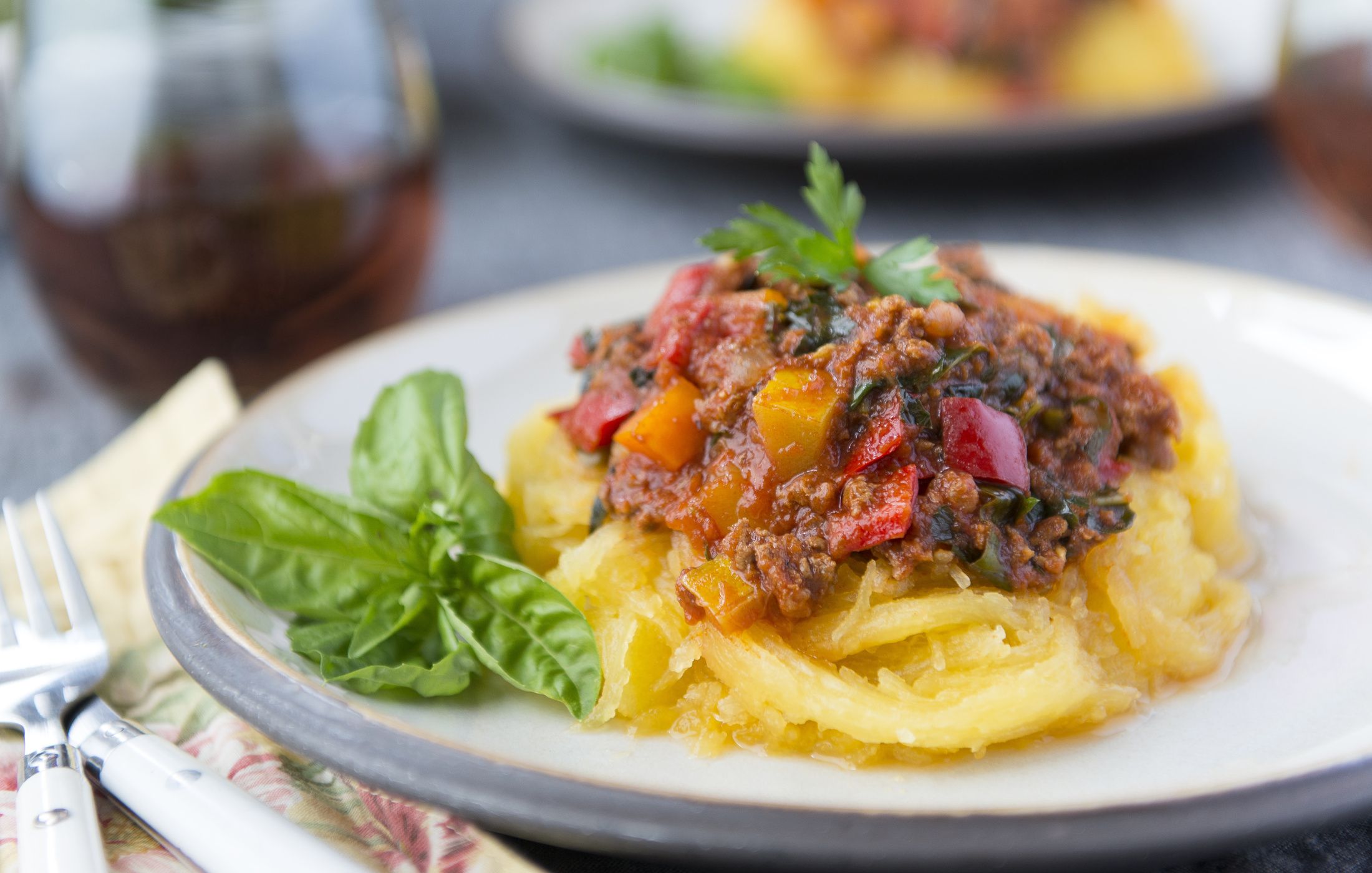 Summer Vegetable Spaghetti