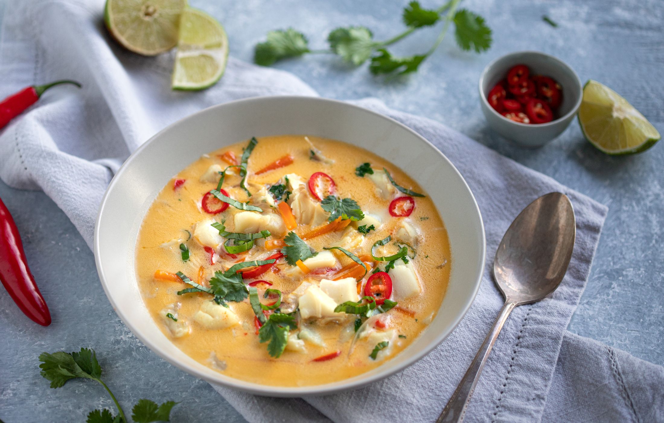 Thai Coconut Fish Soup